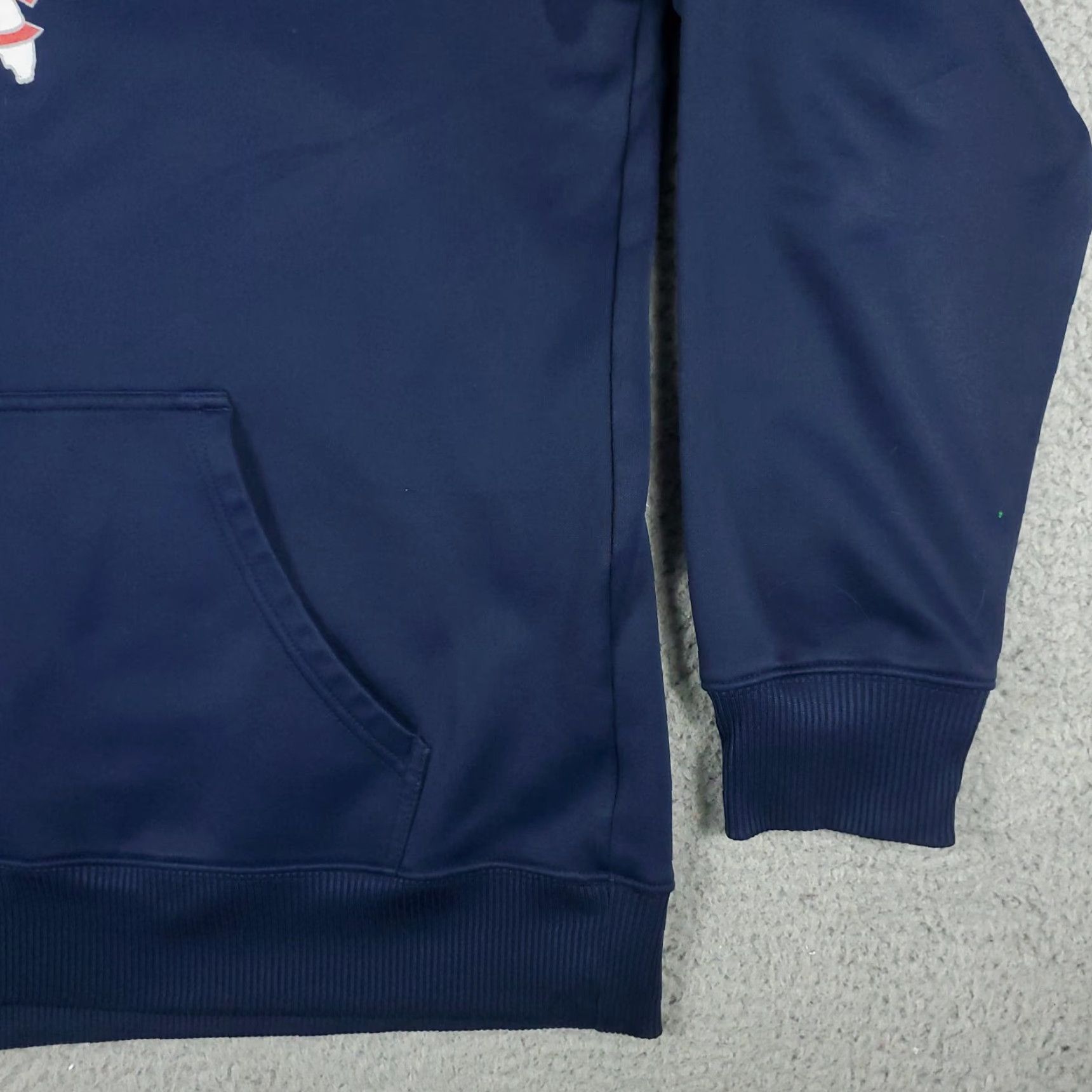 Adidas Adidas Blue Patriots Baseball Pullover Hoodie Size Medium Size US M / EU 48-50 / 2 - 5 Thumbnail