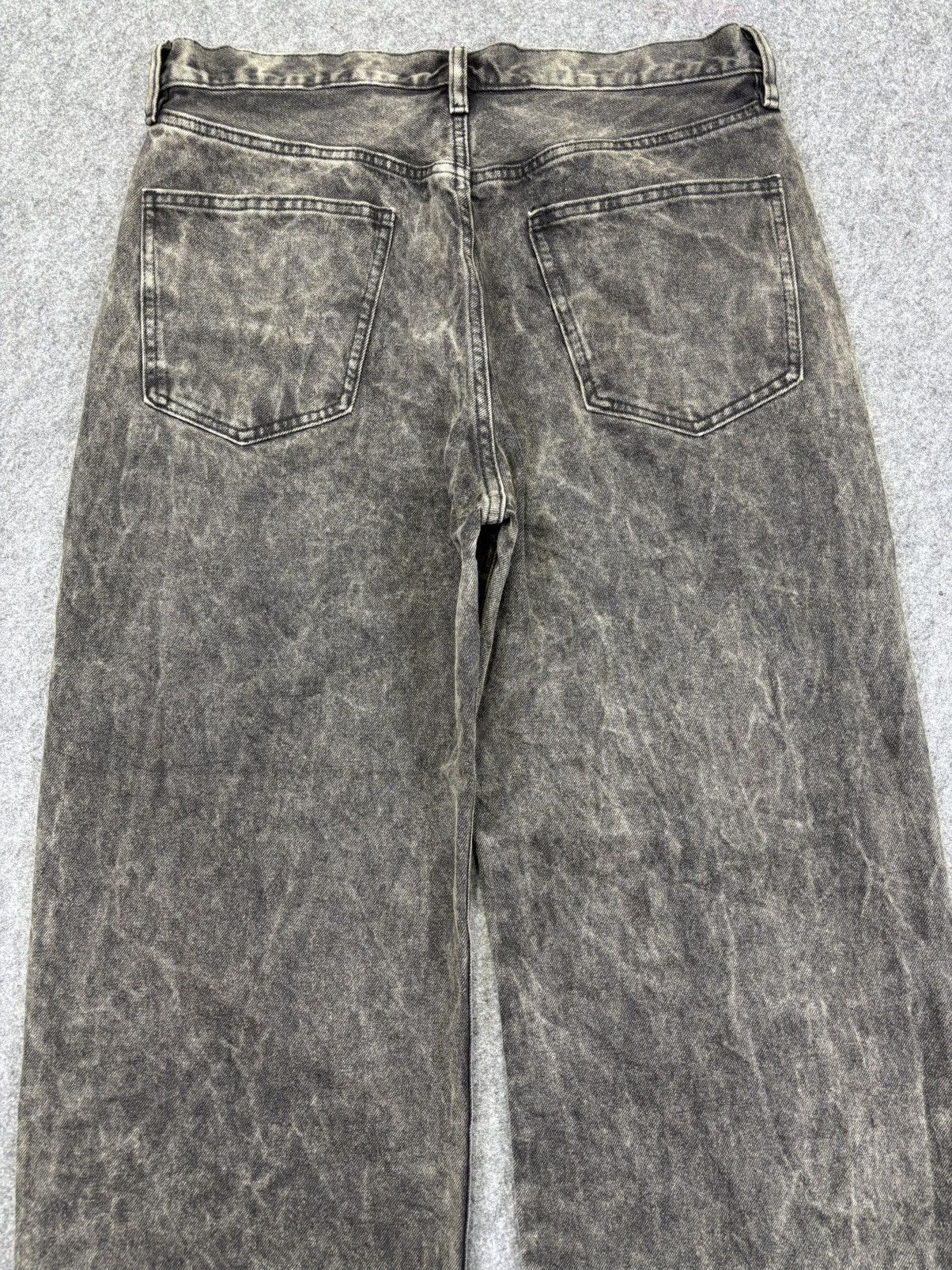 GU 💥Smoky Fades💥Very Rare Gu Wide Baggy Denim F798 Size US 34 / EU 50 - 10 Thumbnail