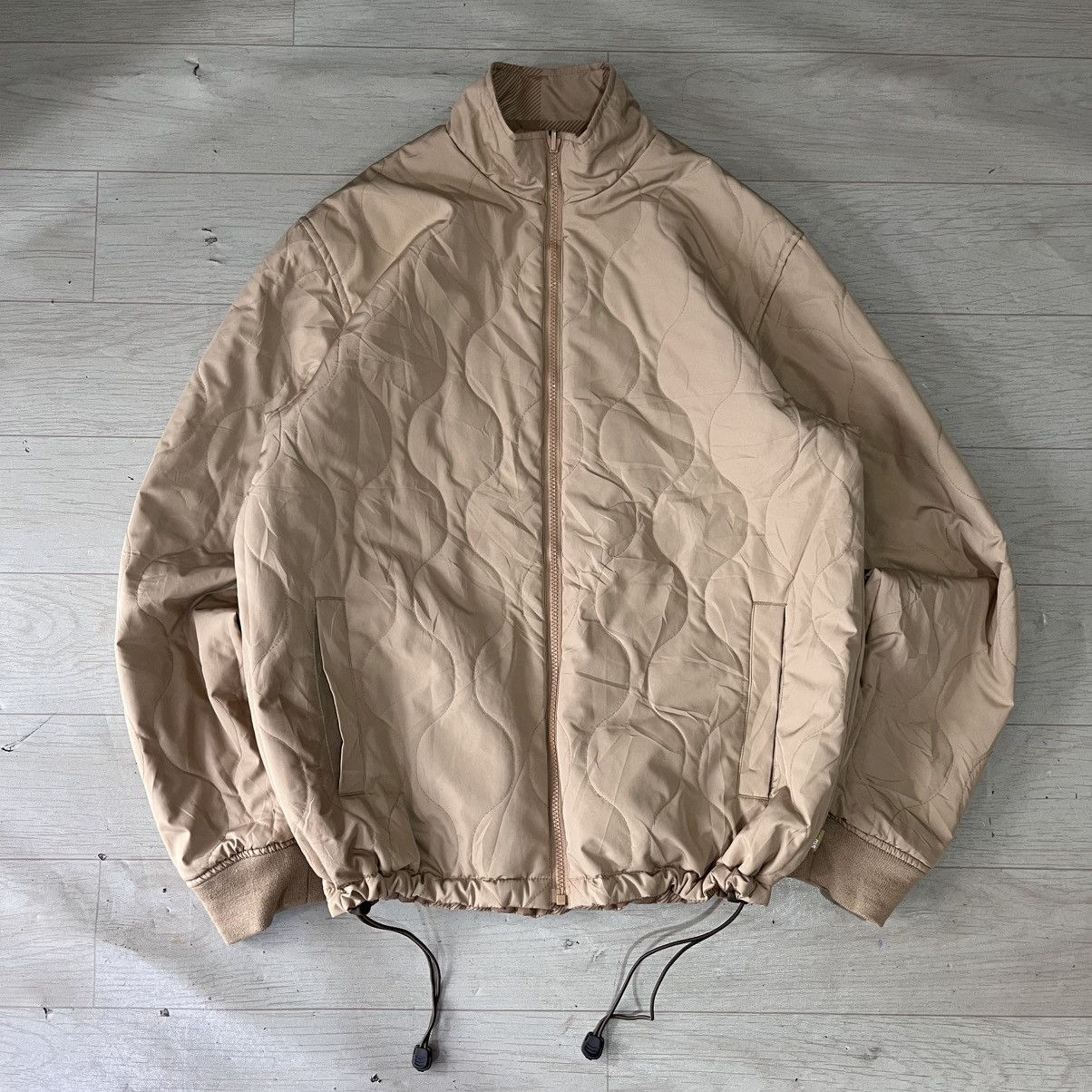 Stussy 2000s Stussy plaid/quilted reversible thermolite jacket Size US M / EU 48-50 / 2 - 3 Thumbnail