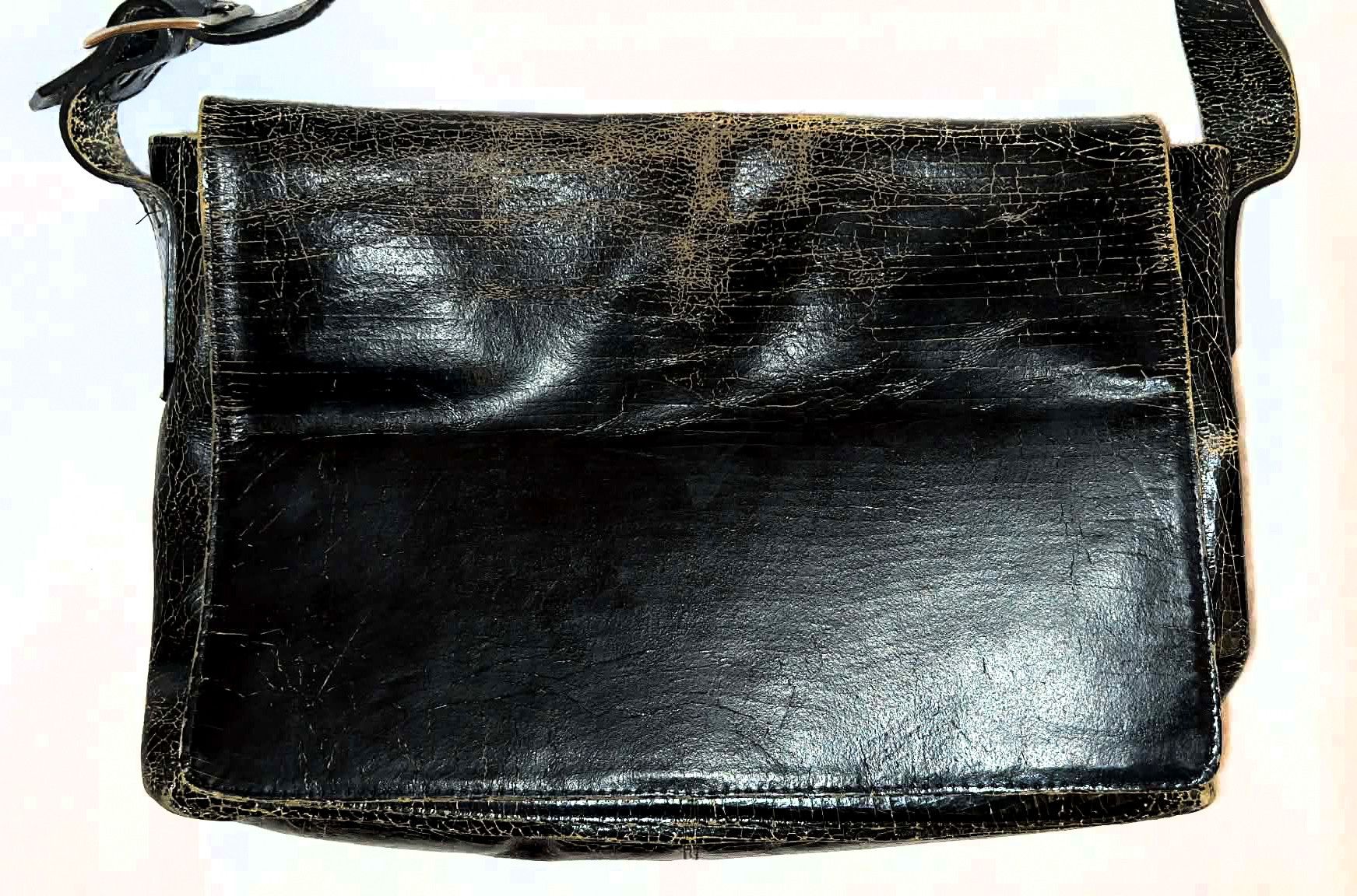 Other Marc Marmel "Jaxx Messenger Bag" handcrafted leather satchel Size ONE SIZE - 2 Thumbnail