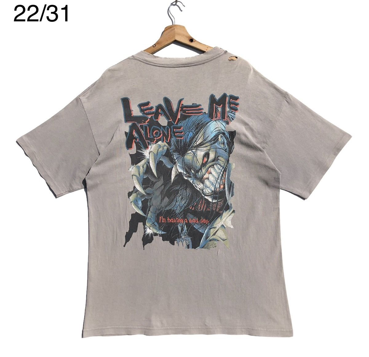 Marvel Comics 🔥Accept Binding🔥 Vintage 90s PITT (LEAVE ME ALONE) Comics Size US XL / EU 56 / 4 - 1 Thumbnail