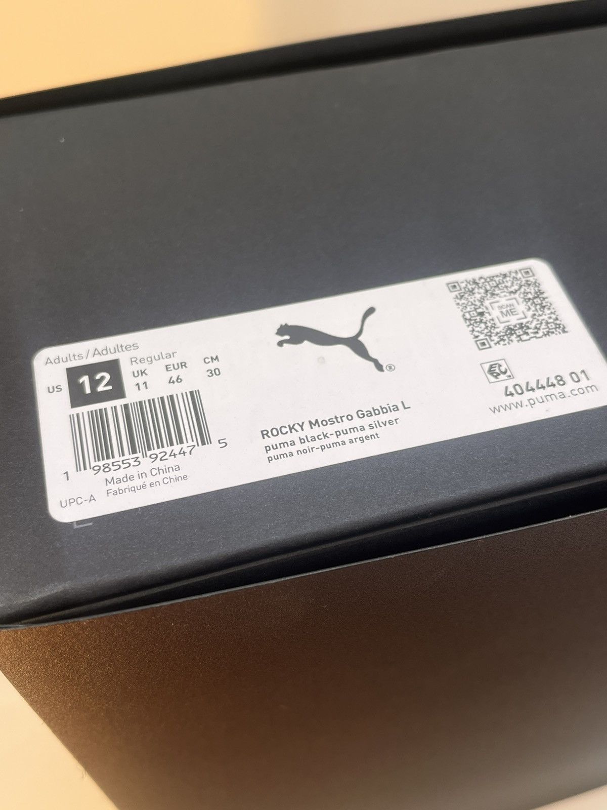 A$AP Rocky × Puma Rocky mostro gabbia L Size US 12 / EU 45 - 9 Thumbnail