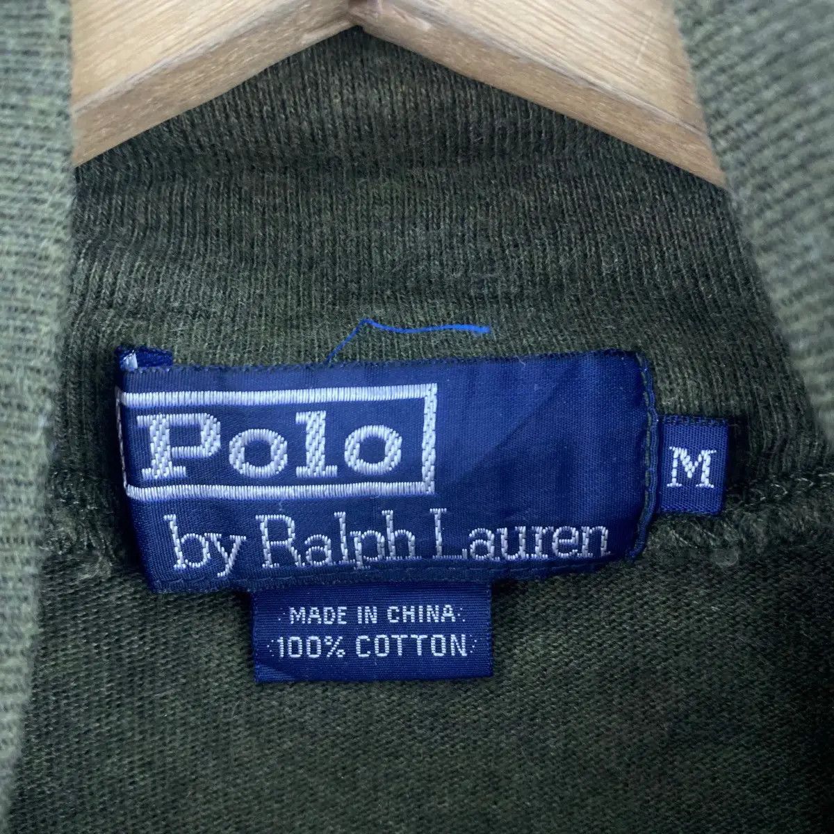 Polo Ralph Lauren Vintage POLO RALPH LAUREN Half Button MA-1 Sweatshirt Size US M / EU 48-50 / 2 - 7 Thumbnail