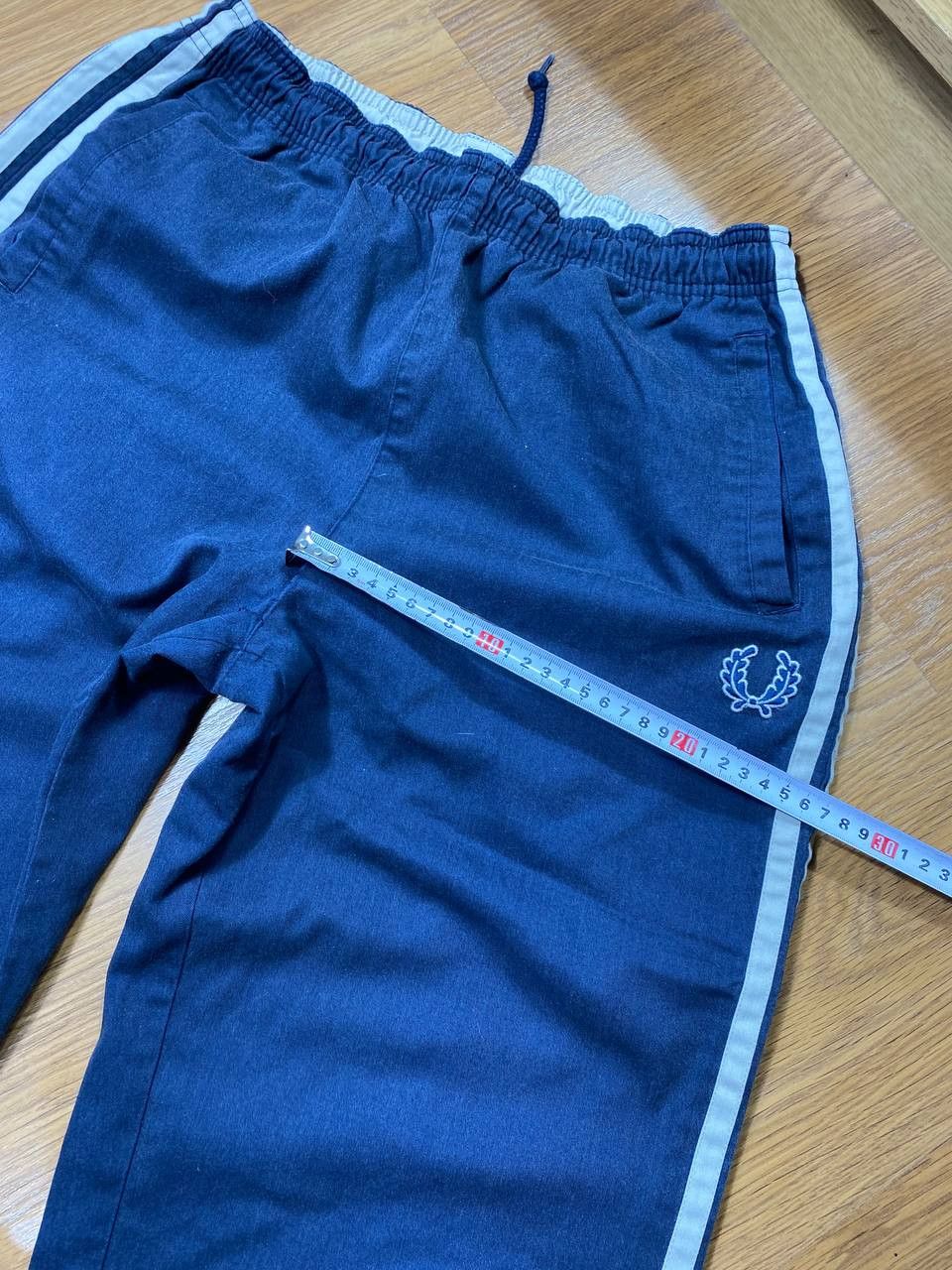 Fred Perry × Japanese Brand Gothicana Y2K Bondage Gothic Multipocket Cargo Shorts Size US 32 / EU 48 - 13 Thumbnail