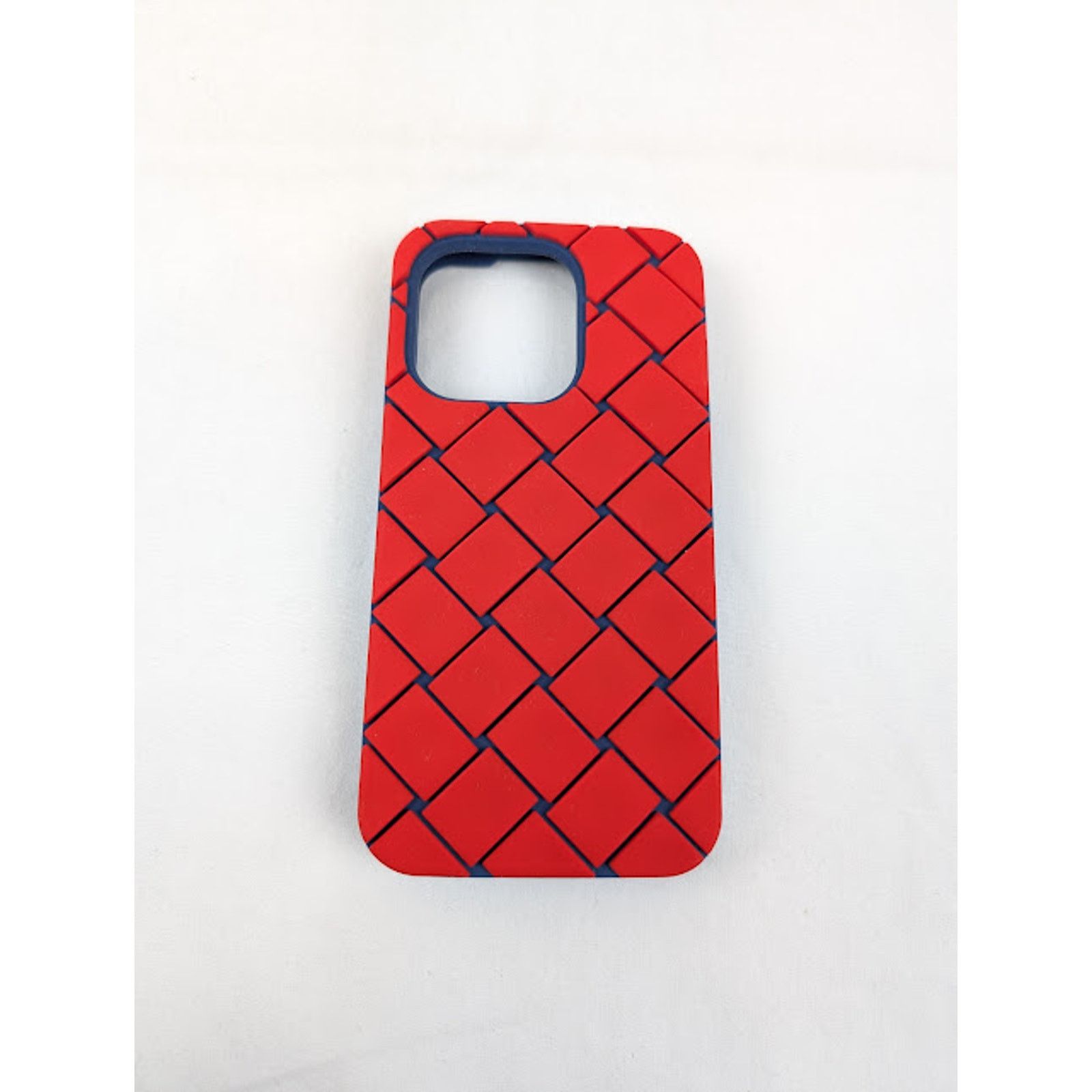 Bottega Veneta o1rshd1 Q:2 / Size: OS / iPhone 14 Pro Case in Red/Blue Size ONE SIZE - 1 Thumbnail