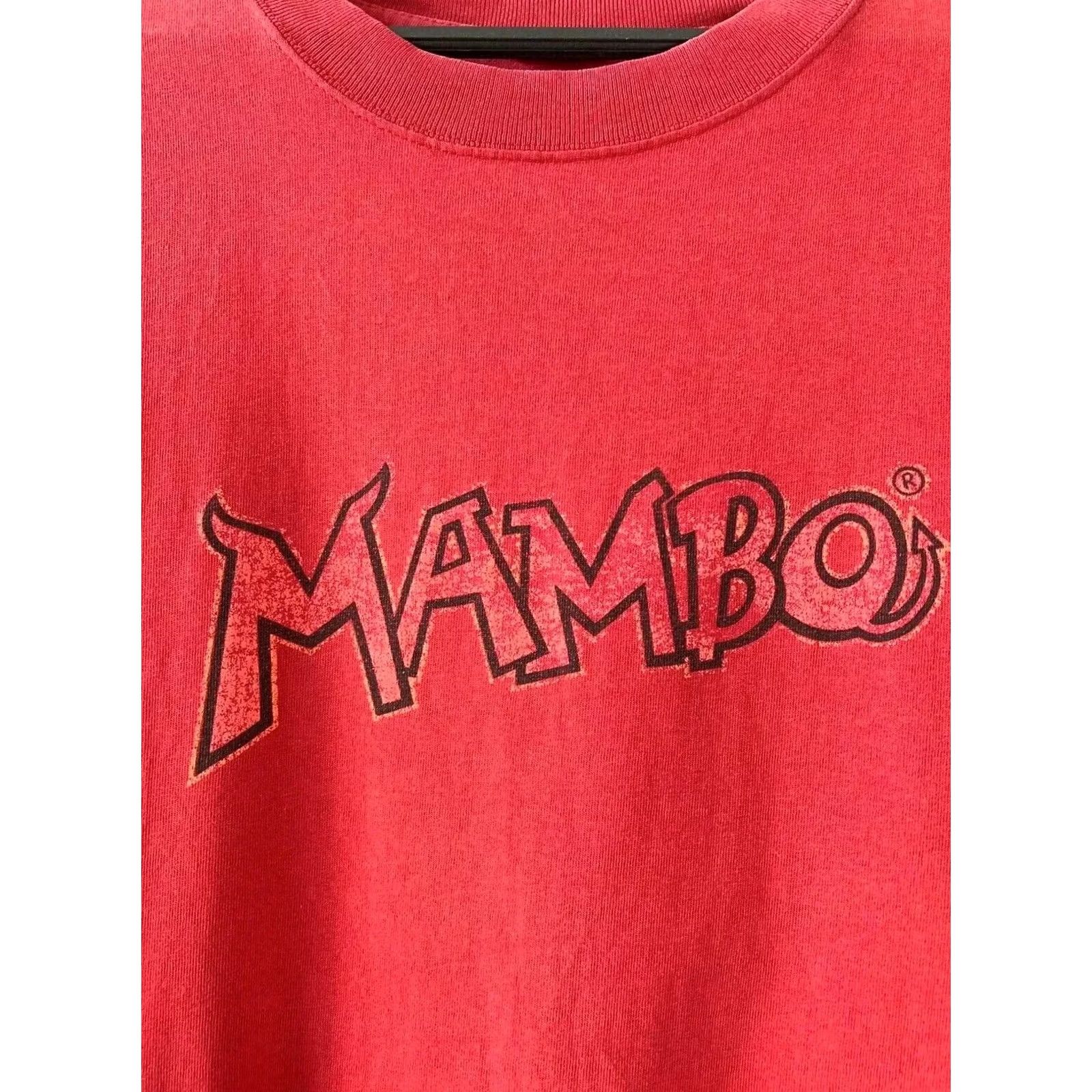 Mambo VINTAGE Mambo Tshirt T-Shirt Mens L Red 1995 Psychedelic The Price Is Right Tee Shirt Men’s Size L Size US L / EU 52-54 / 3 - 4 Thumbnail