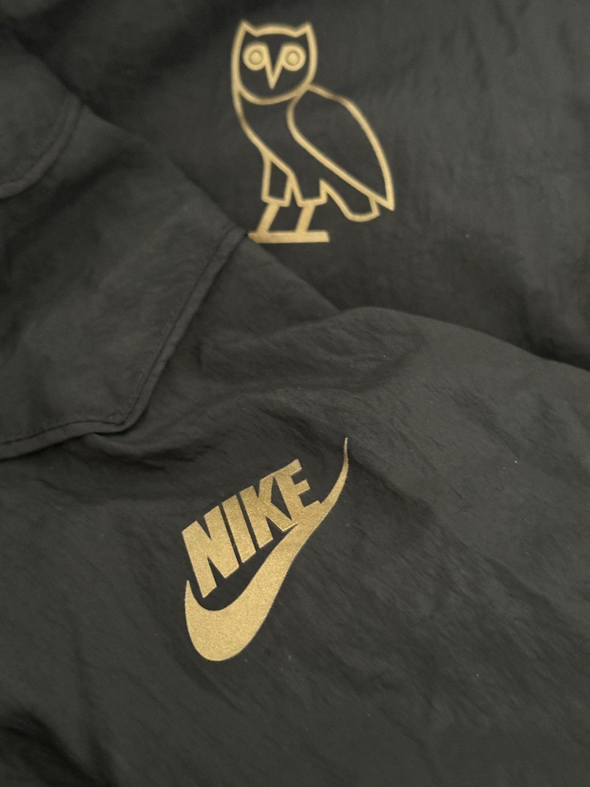 Jordan Brand × October's Very Own Rare 2017 OVO Jordan Flight Jacket Size US L / EU 52-54 / 3 - 5 Thumbnail