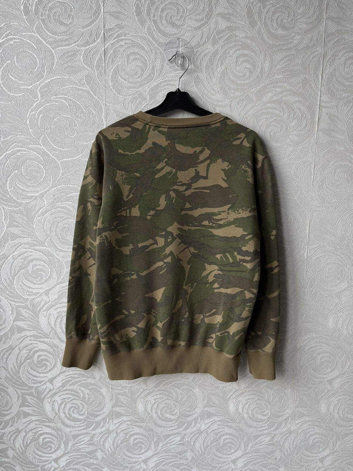 Japanese Brand × Maharishi × Vintage Vintage Maharishi Forest Camo Sweatshirt Crewneck Men’s S Size US S / EU 44-46 / 1 - 5 Thumbnail