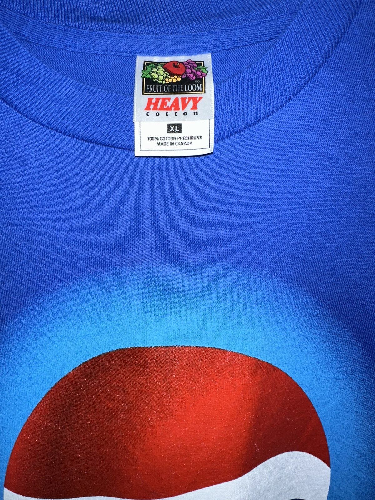 Pepsi × Vintage Vintage Pepsi 90’s Blue Logo T-Shirt Size US XL / EU 56 / 4 - 7 Thumbnail