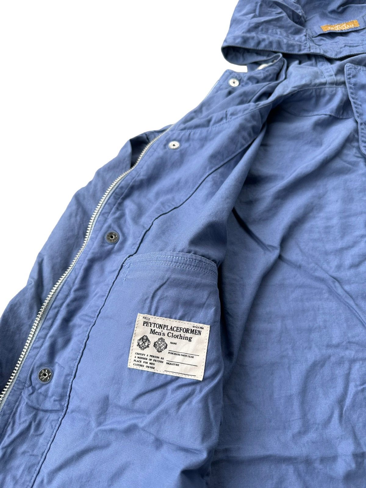 Designer Peyton place for men tactical parka jacket Size US L / EU 52-54 / 3 - 5 Thumbnail
