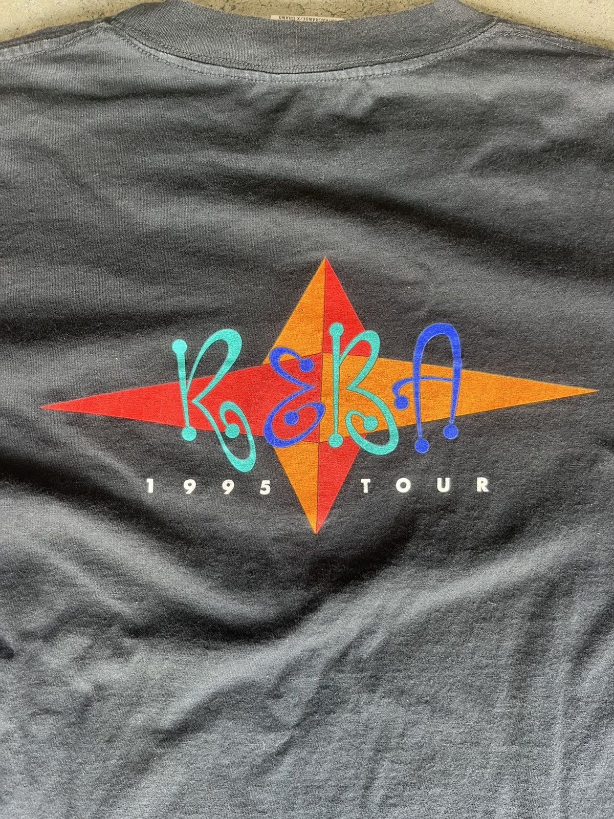 Vintage Vintage 1995 Reba tour tee Size US XL / EU 56 / 4 - 6 Thumbnail