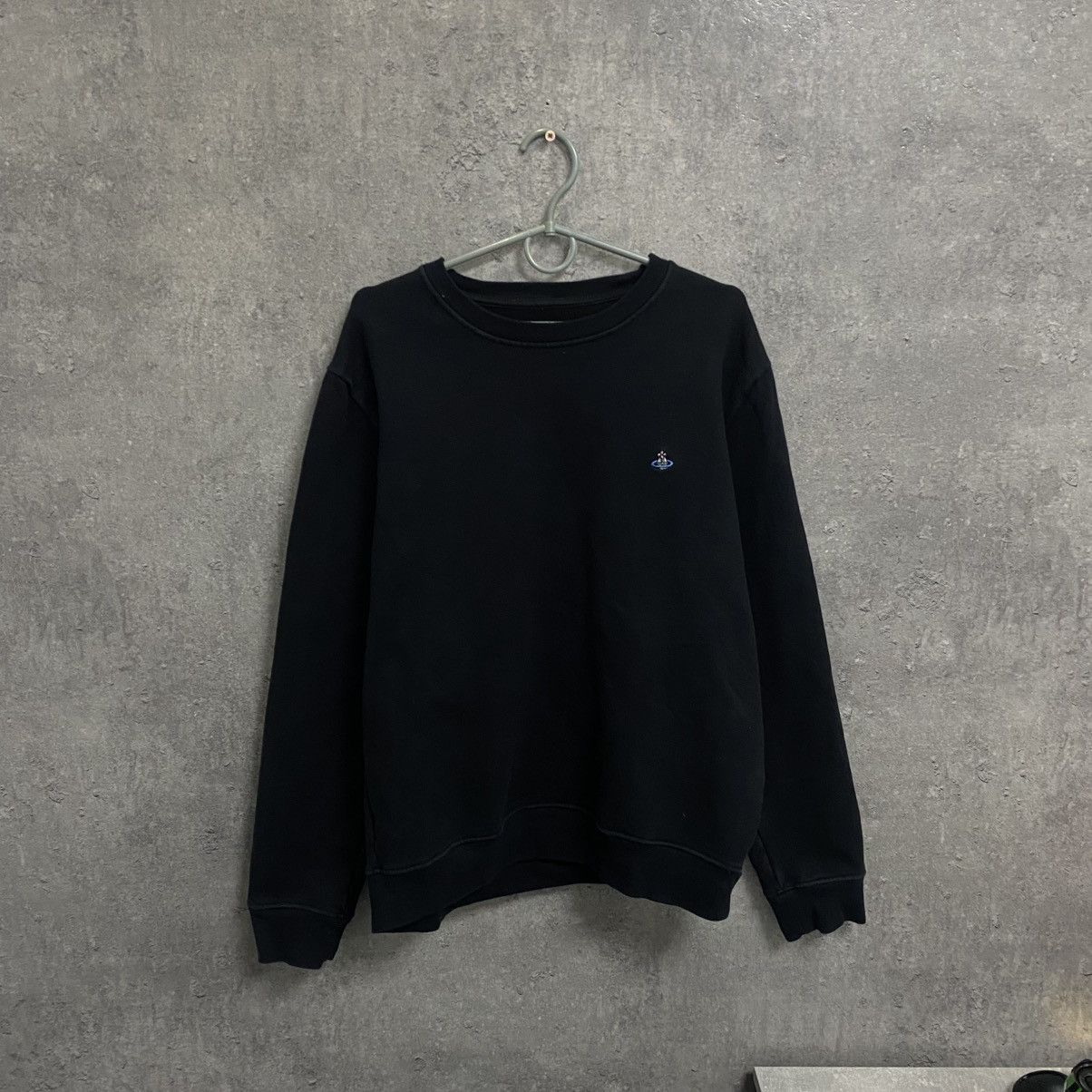Vivienne Westwood Vintage Vivienne Westwood Sweatshirt Orb Logo Basic Pullover Size US L / EU 52-54 / 3 - 1 Thumbnail
