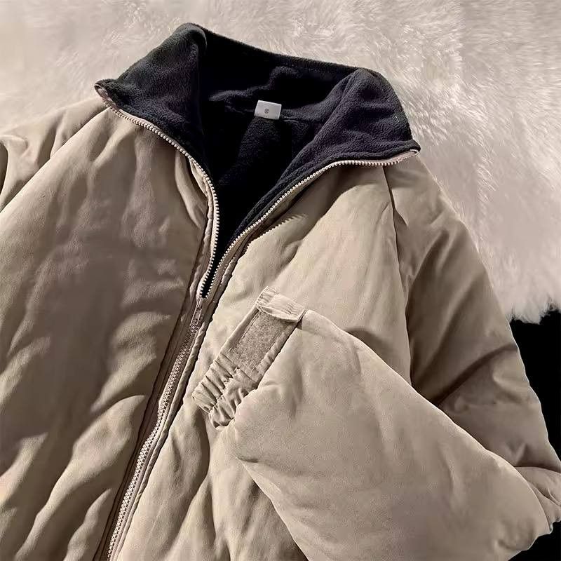 Japanese Brand × Vintage men's plush quilted jacket Size US XL / EU 56 / 4 - 3 Thumbnail