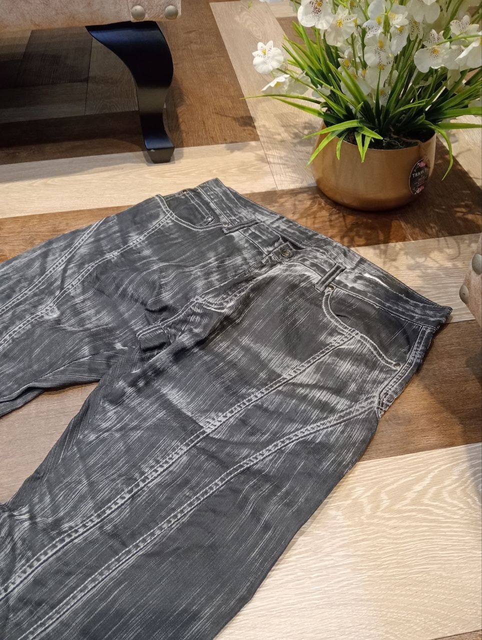 semanticdesign SEMANTIC DESIGN JAPAN WASHED FLARED PANTS Size US 33 - 5 Thumbnail