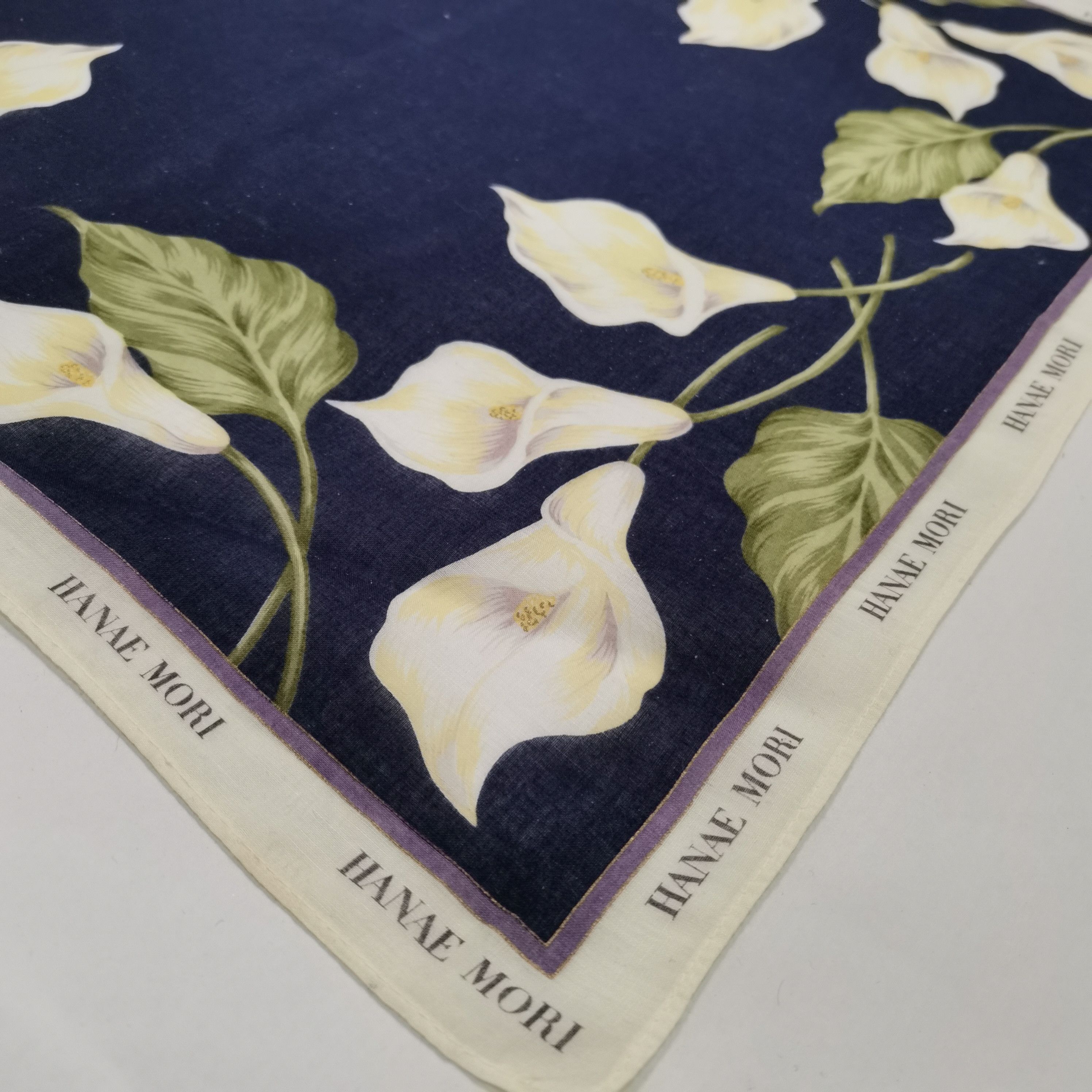 Hanae Mori HANAE MORI BANDANA/ SCARF/ HANDKERCHIEF Size ONE SIZE - 5 Thumbnail