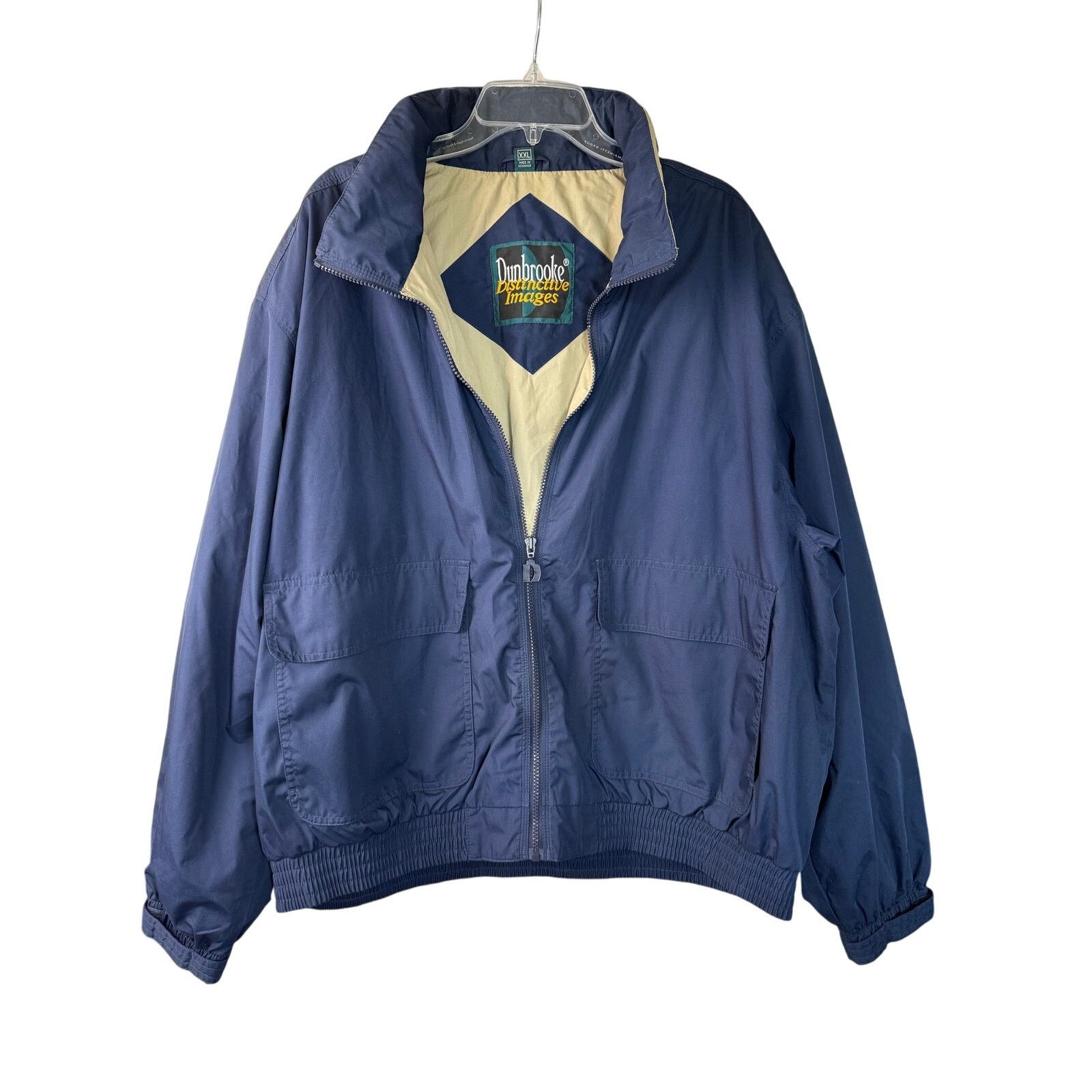 Dunbrooke Vtg 90s Streetwear Dunbrooke Brookside Jacket XXL Navy Size US XXL / EU 58 / 5 - 1 Thumbnail