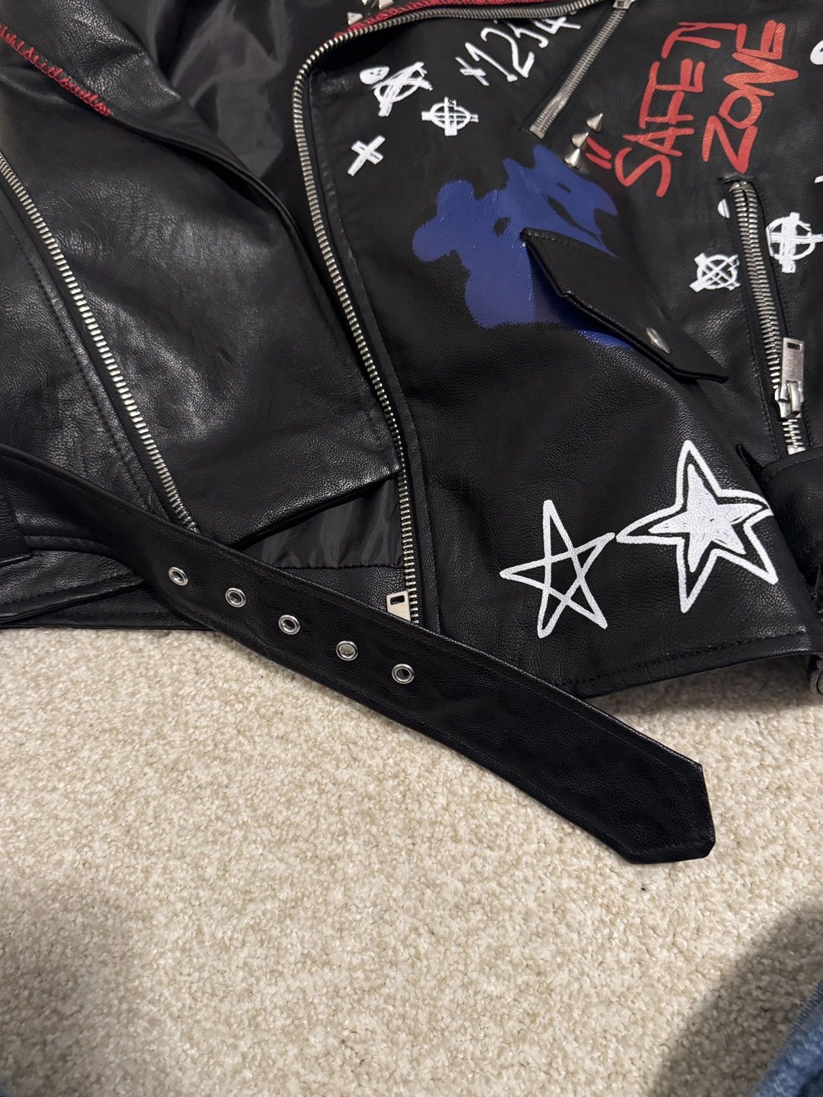 Smoke Rise Smoke Rise Dnm Co. Leather Jacket Size US M / EU 48-50 / 2 - 8 Thumbnail