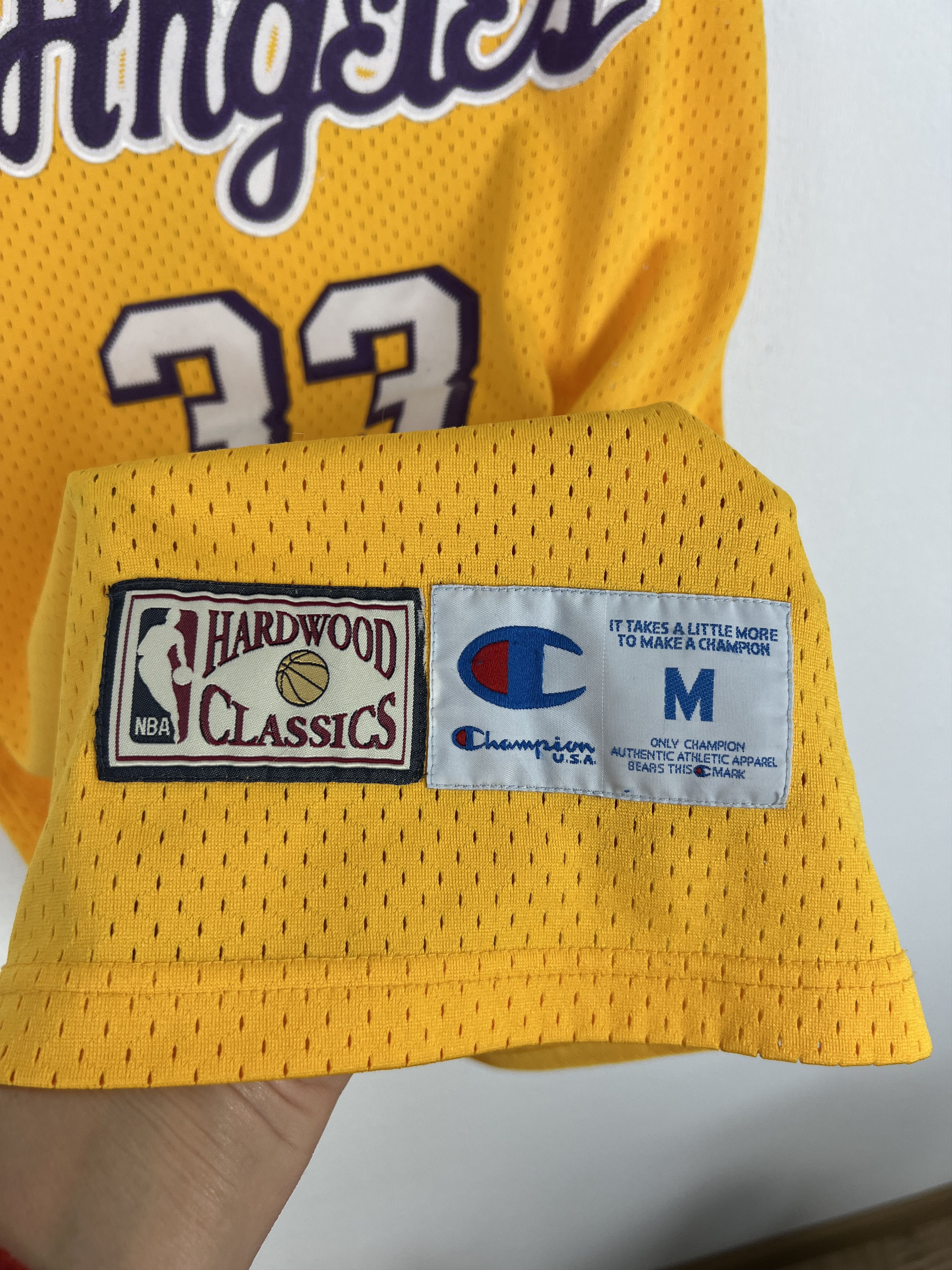 Champion Champion Europe KAREEM ABDUL-JABBAR Lakers Jersey Size US M / EU 48-50 / 2 - 5 Thumbnail