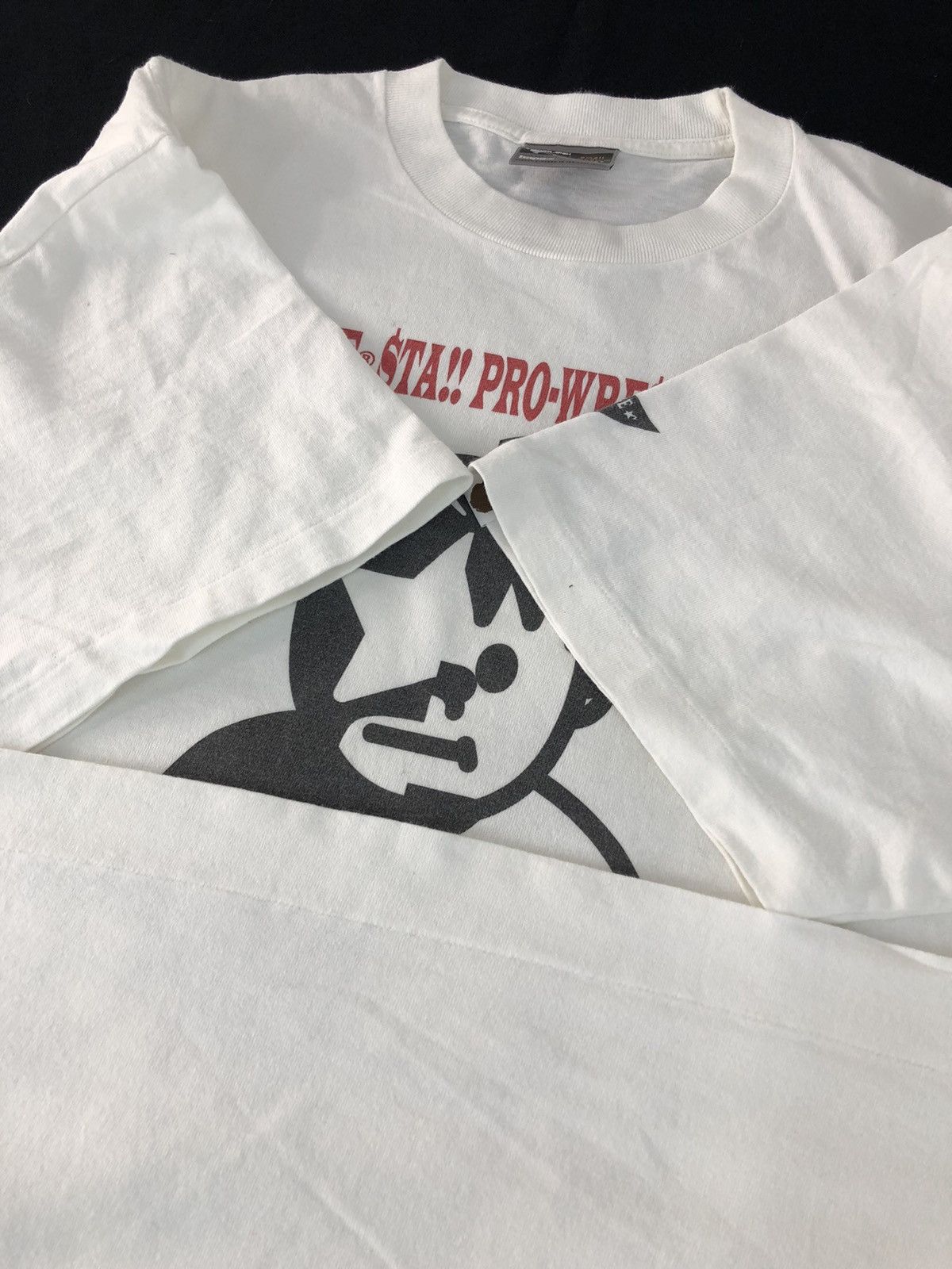 Bape Vintage Bape Sta Pro Wrestling Tee Size US L / EU 52-54 / 3 - 9 Thumbnail
