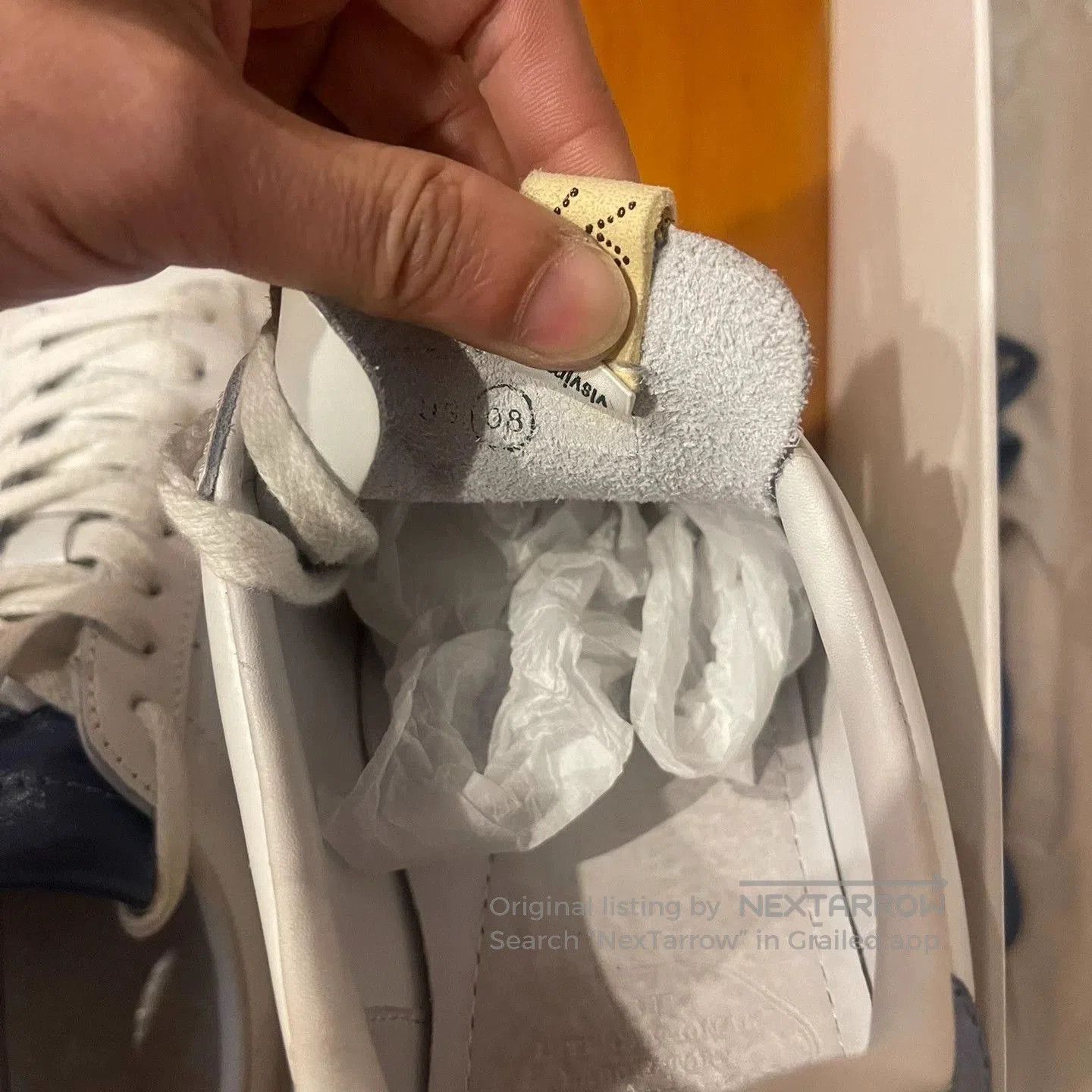 Visvim White Low-Top Sneakers Size 8. Size US 8 / EU 41 - 5 Thumbnail