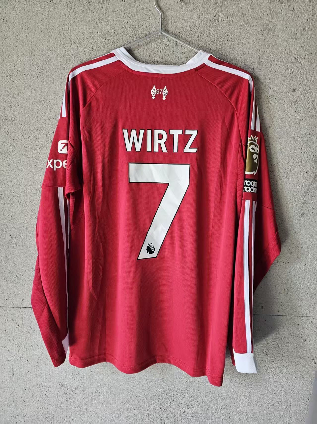 Other 2025 26 Liverpool #7 Florian Wirtz Jersey Longsleeve Size US S / EU 44-46 / 1 - 1 Thumbnail