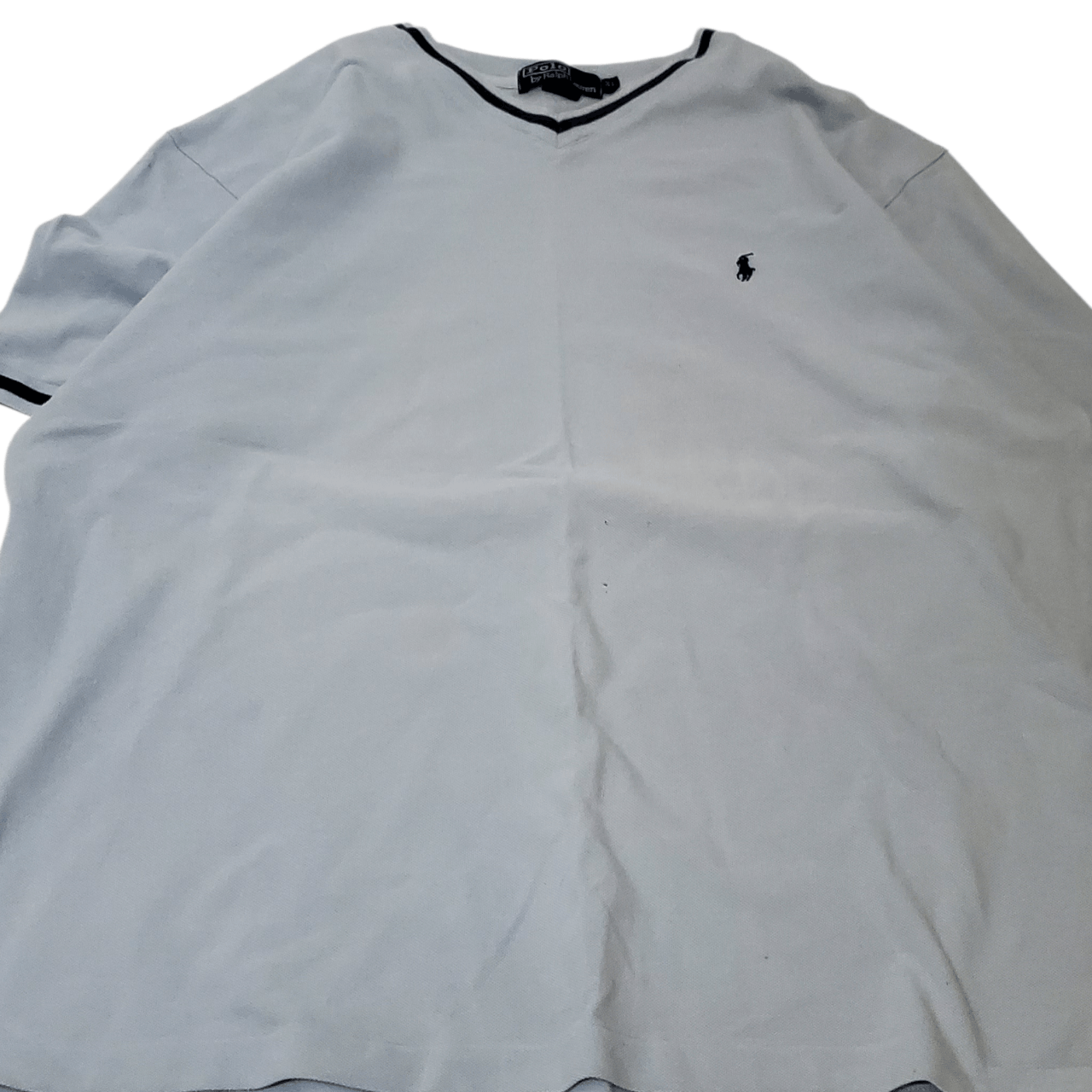 Polo Ralph Lauren Y2K Ralph Lauren V Neck Knitwear Shirt Size US XL / EU 56 / 4 - 2 Thumbnail