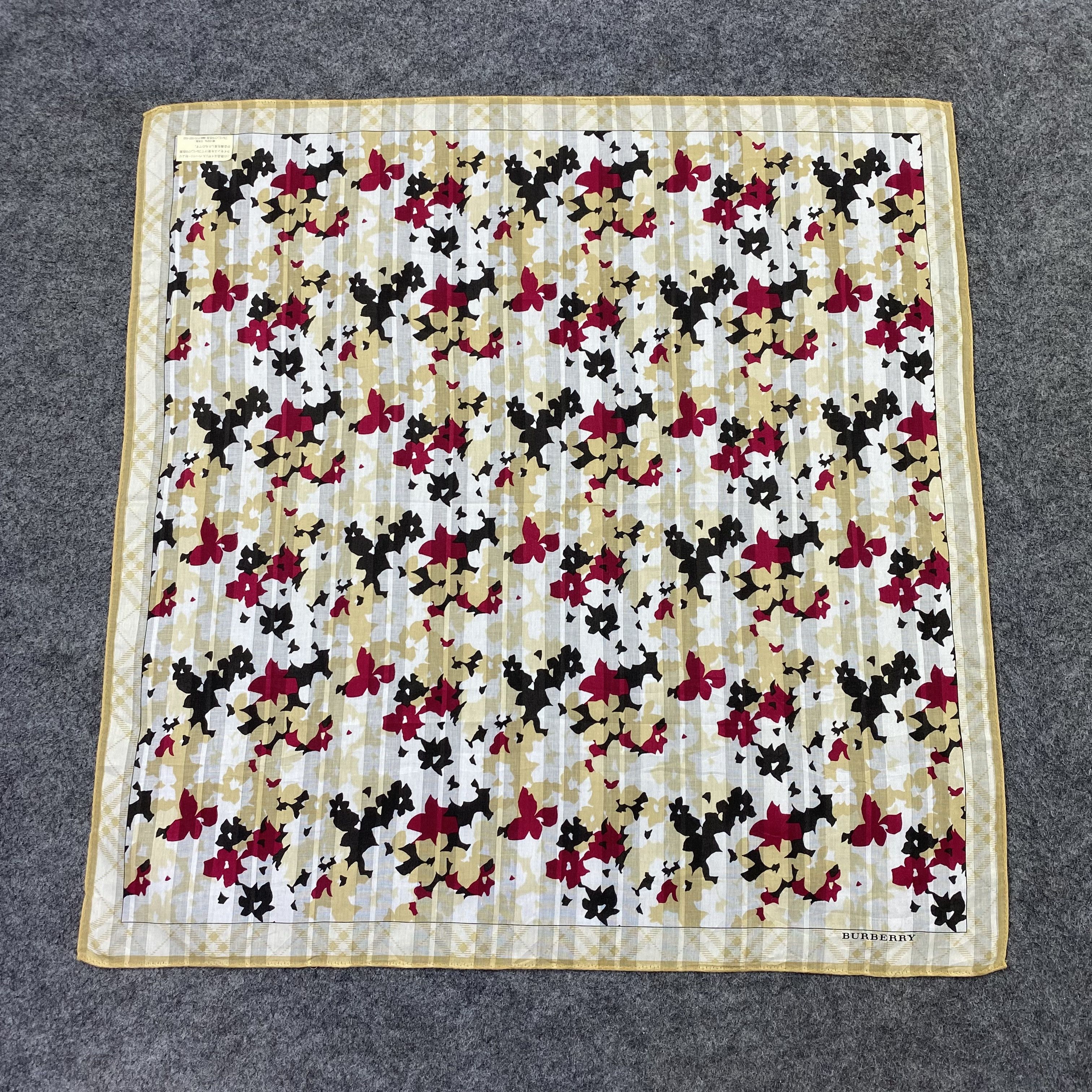 Burberry Burberry Handkerchief / Bandana / Neckerchief-B2277 Size ONE SIZE - 3 Thumbnail