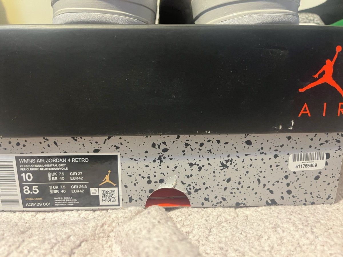 Designer × Nike jordan 4 frozen moments Size US 10 / IT 40 - 9 Thumbnail