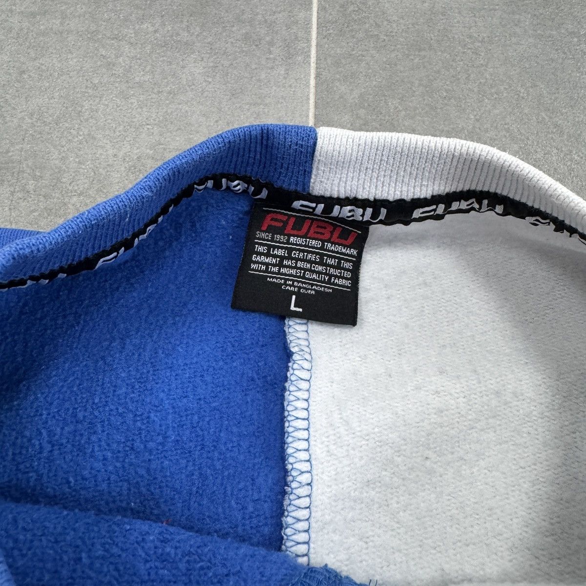 Fubu FUBU Embroidered Logo Hip Hop Y2K Sweatshirt Men Size L Size US L / EU 52-54 / 3 - 12 Thumbnail