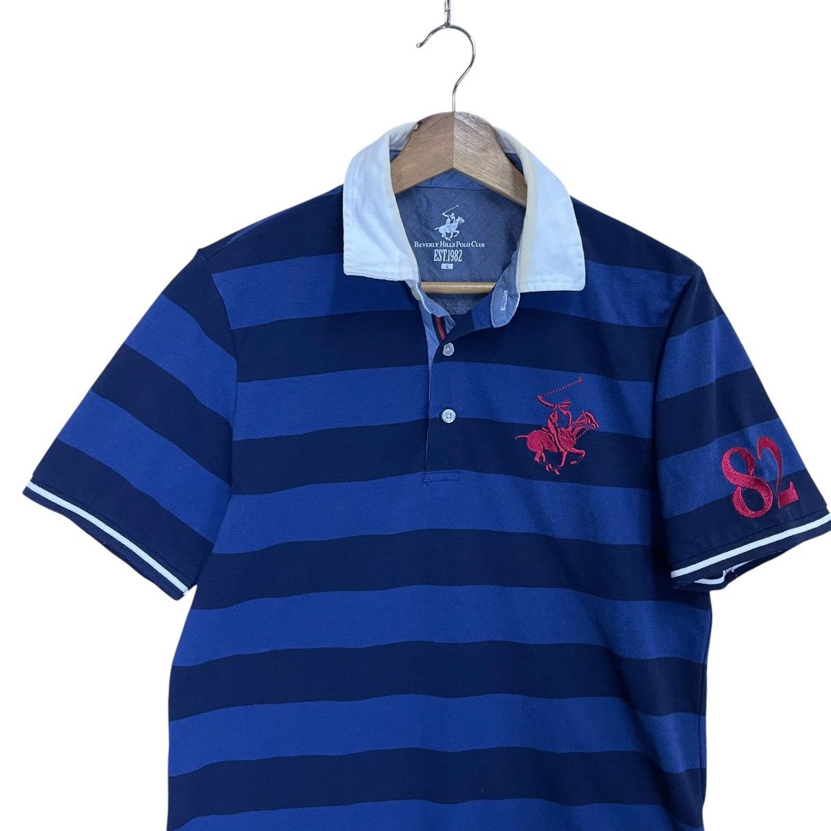 Beverly Hills Polo Club Beverly Hills Polo Club Shortsleeve Polos Size US M / EU 48-50 / 2 - 2 Thumbnail