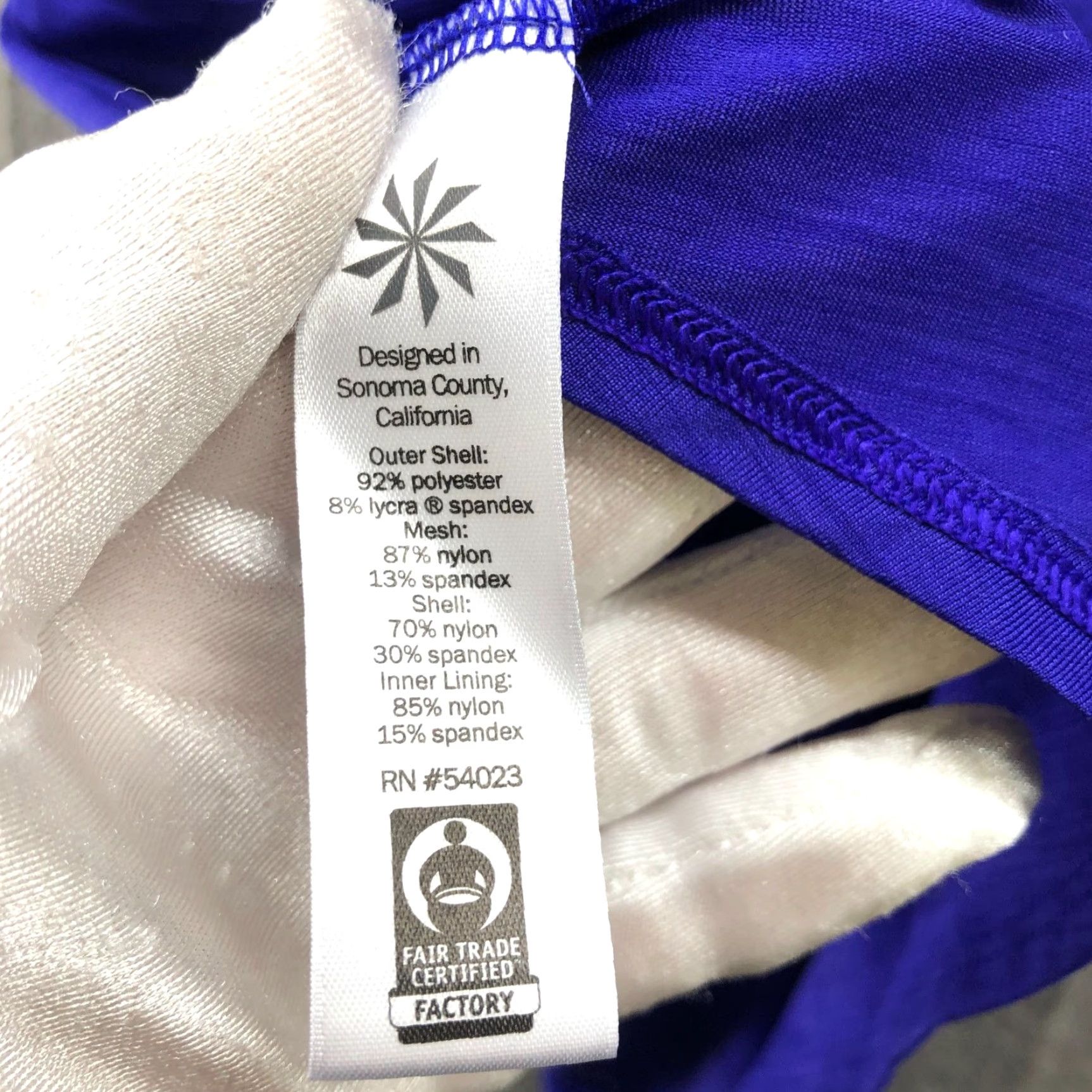 Athleta Athleta Box Jump Tank Top Womens XS Blue Built In Sports Bra Padded Two In One Gym Yoga Running Athletic Size XS / US 0-2 / IT 36-38 - 7 Thumbnail
