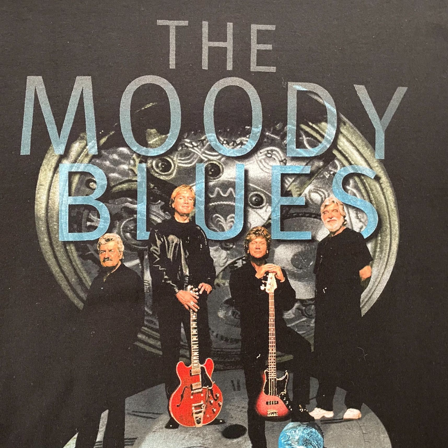 Vintage VINTAGE Moody Blues Shirt Adult Large Black 90s Tour Band Mens L 90s Concert Music Rock Moody Blues Men Shirt Black L Mens Size US L / EU 52-54 / 3 - 4 Thumbnail