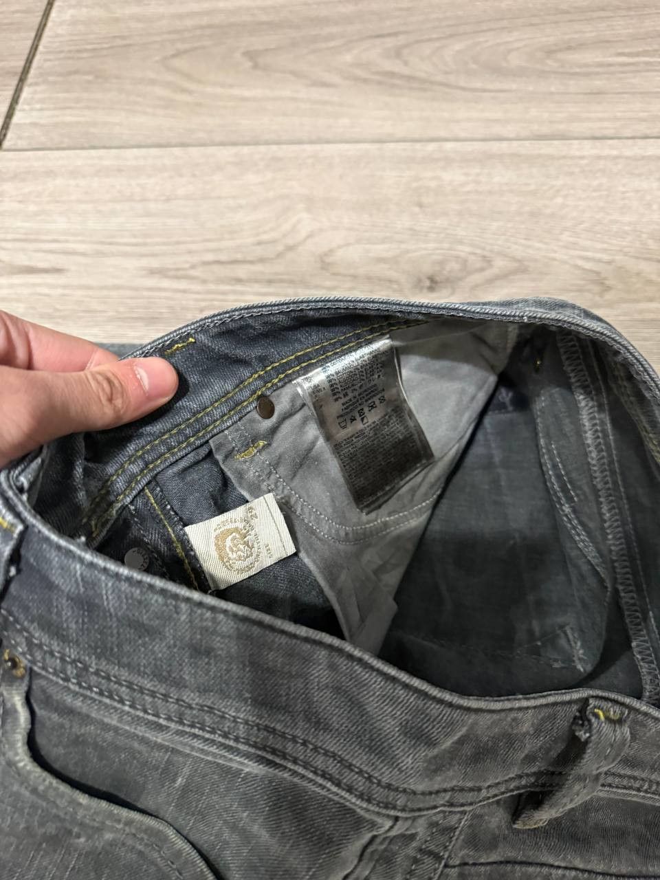 Diesel diesel jeans men darron W29 L32 Gray Regular Tapered Size US 29 - 5 Thumbnail