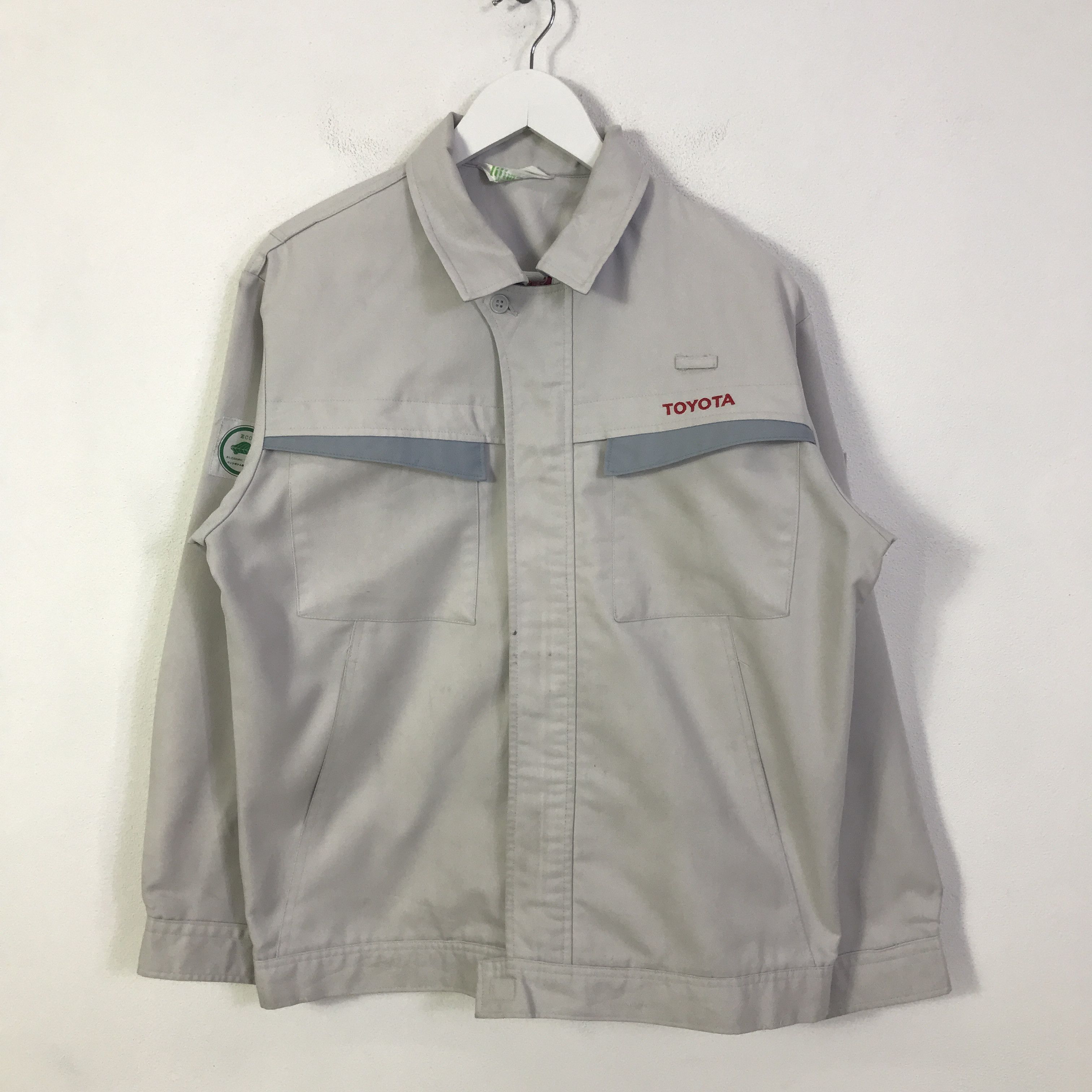 Japanese Brand Toyota racing workers jacket K79B14 Size US L / EU 52-54 / 3 - 1 Thumbnail