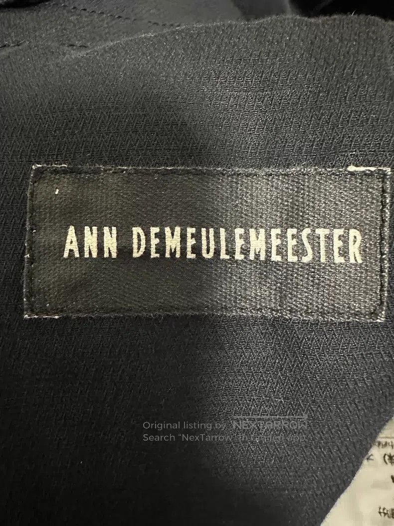 Ann Demeulemeester Ann Demeulemeester Monk Double-Breasted Trench Coat Size XS / US 0-2 / IT 36-38 - 5 Thumbnail