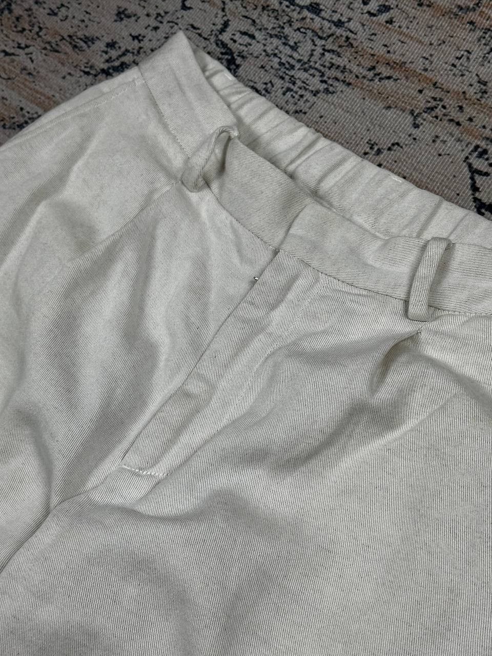 A Day's March A day’s march White Hamp Luxury Baggy Chino Pants Size US 32 / EU 48 - 5 Thumbnail