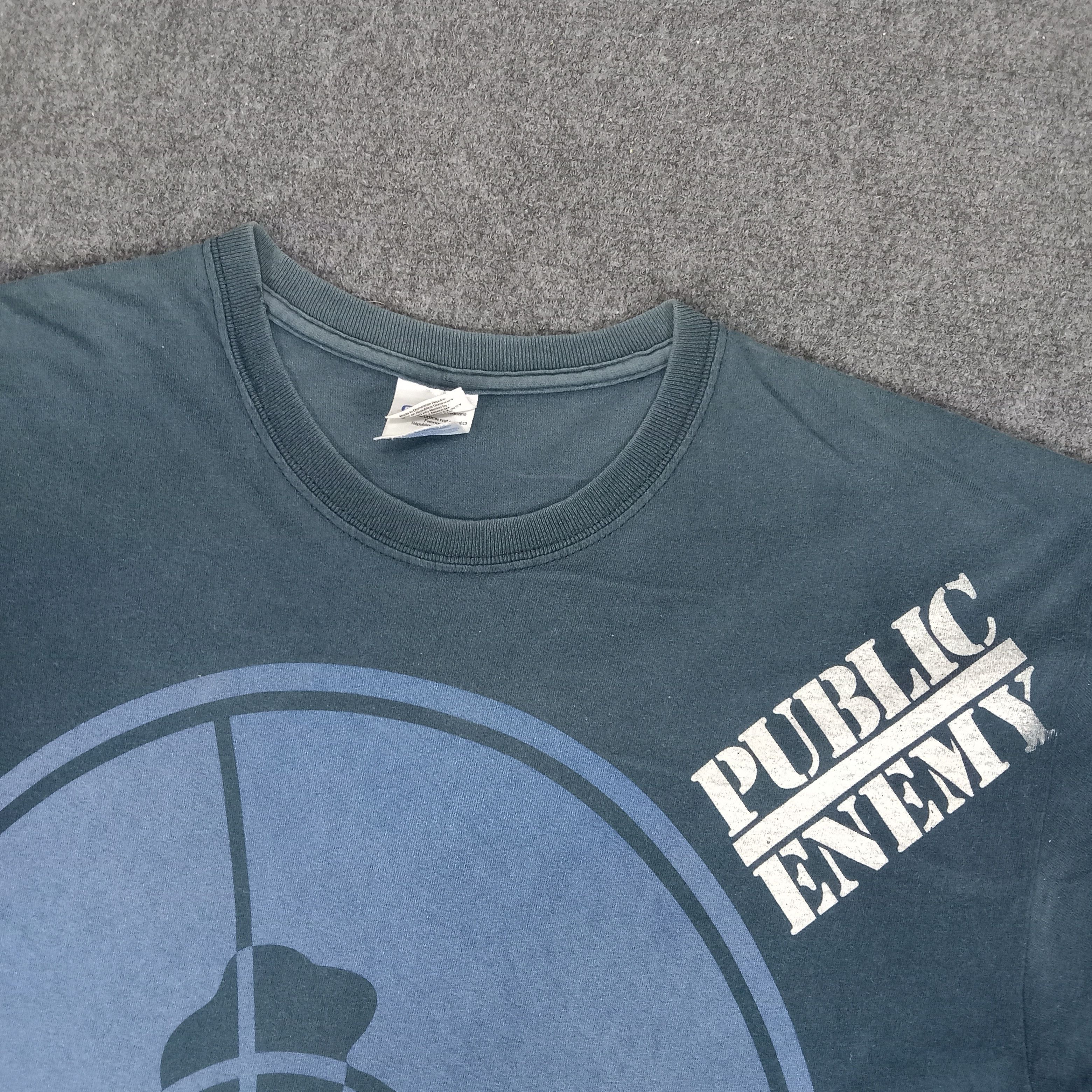 Public Enemy × Rap Tees × Vintage Public Enemy American Rapper Hip-hop Tshirt Size US L / EU 52-54 / 3 - 4 Thumbnail