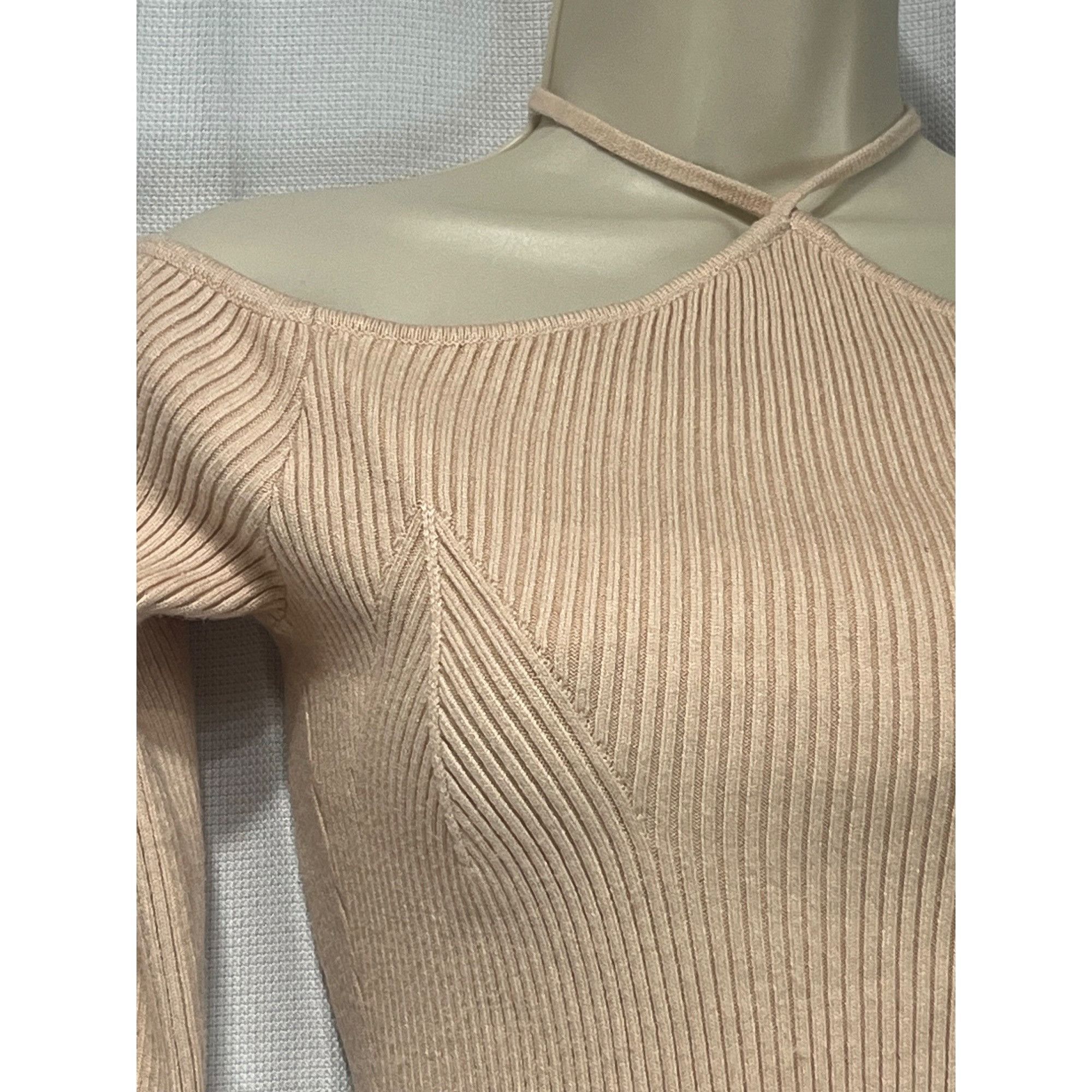Other Lost + Wonder Women’ Halter Neck Sweater Bodycon Dress in Li Size S / US 4 / IT 40 - 3 Thumbnail