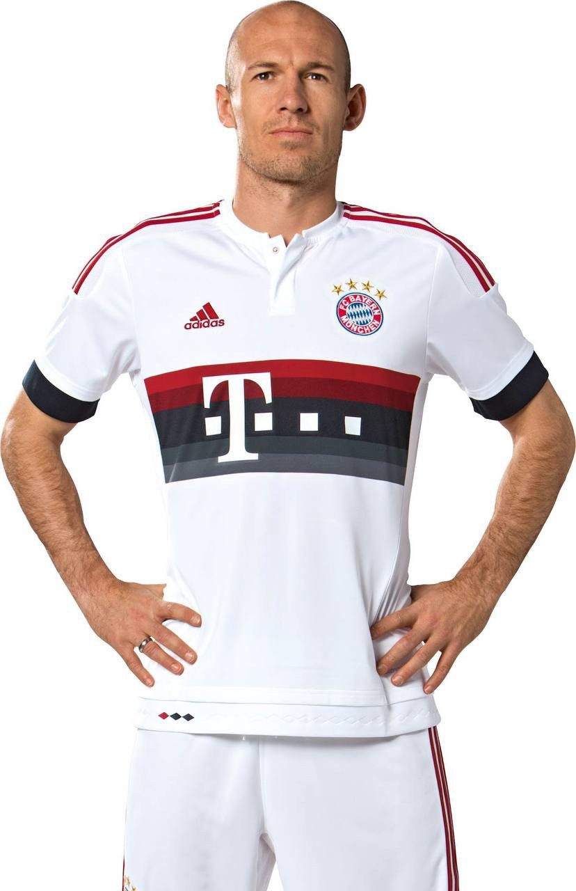 Adidas 2015/16 BAYERN MUNICH AWAY SOCCER JERSEY FOOTBALL SHIRT SZ L Size US L / EU 52-54 / 3 - 2 Thumbnail