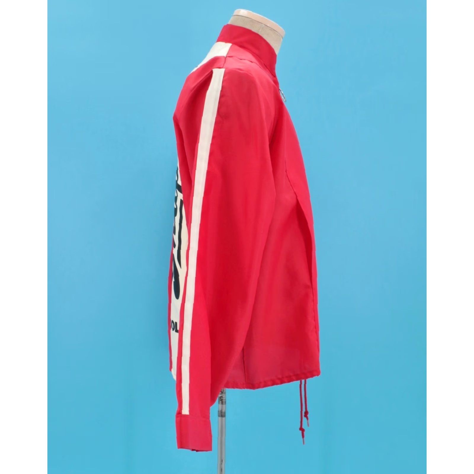 Vintage Men's Snap-On Tools VTG 60s 70s Red Nylon Racing Jacket Sz M 1960s 1970s Snap On Jacket Racing Red Nylon M Mens Size US M / EU 48-50 / 2 - 4 Thumbnail