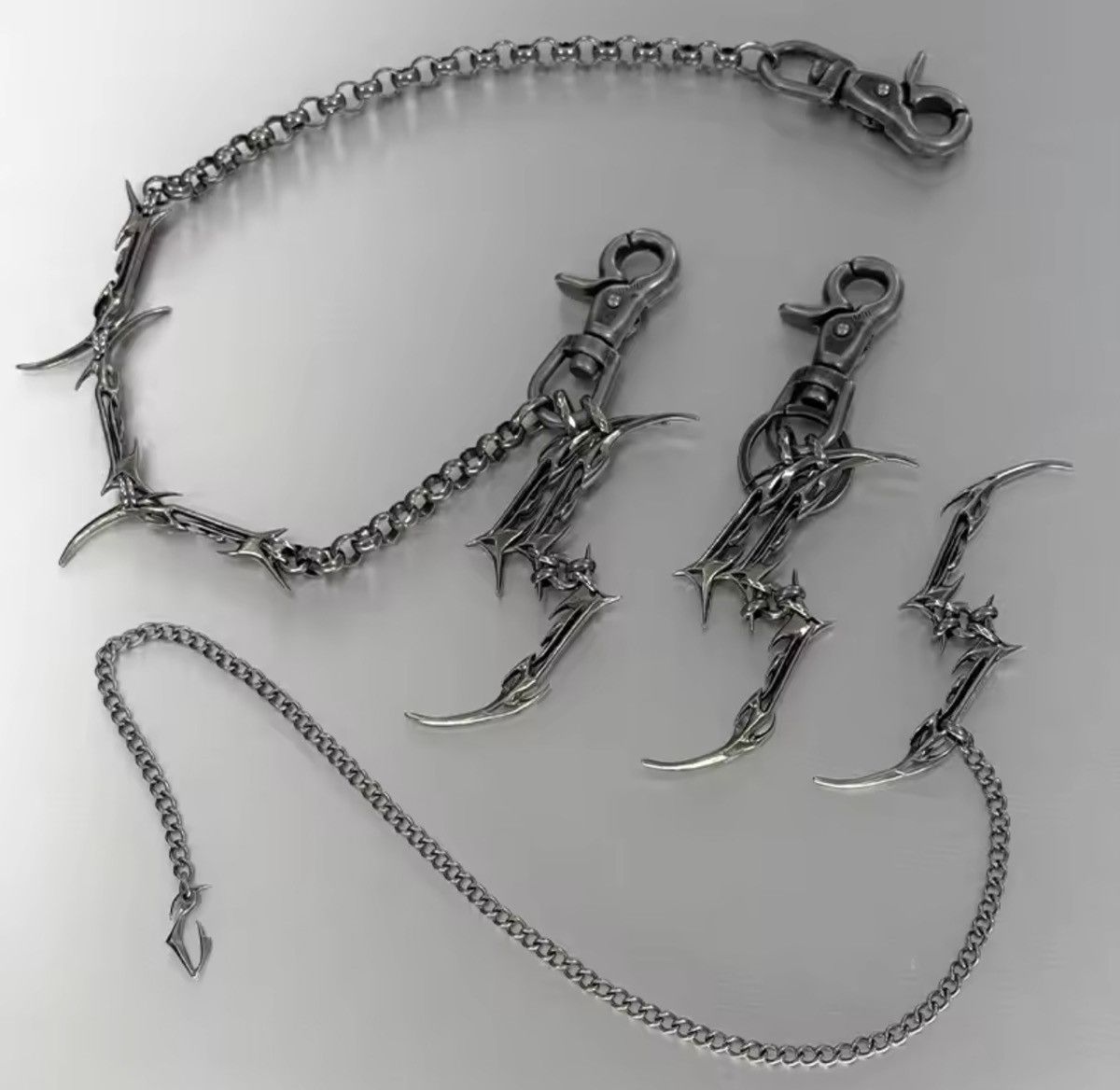 Jewelry Heavy Industrial Wallet Chain - Multi-Link Grunge - Gothic Size ONE SIZE - 2 Thumbnail