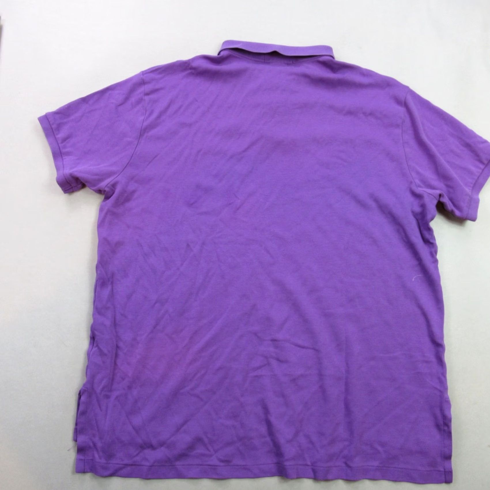 Polo Ralph Lauren Polo Ralph Lauren Shirt XL Mens Short Sleeve Custom Fit Golf Purple Size US XL / EU 56 / 4 - 4 Thumbnail