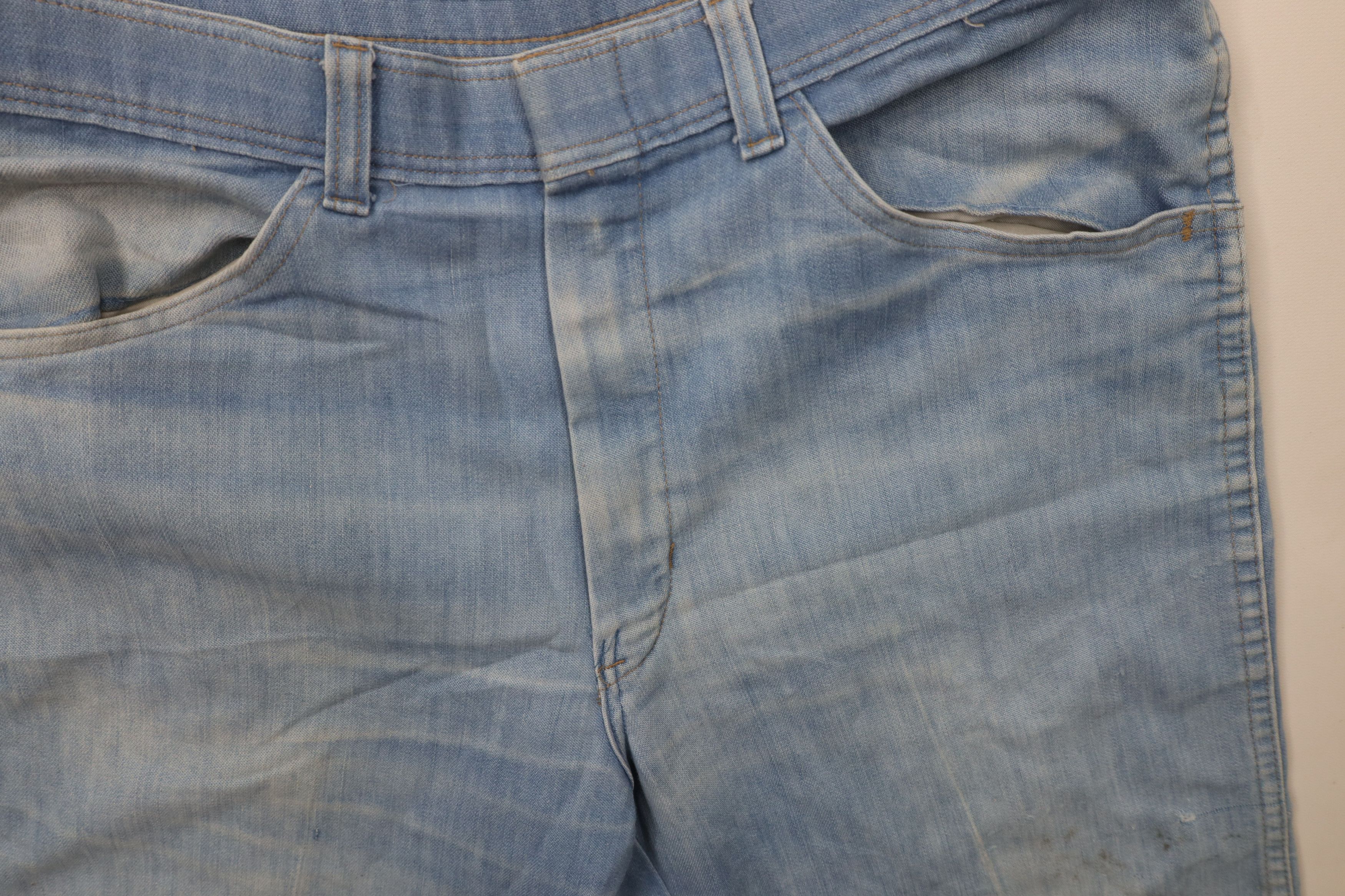 Vintage Vintage 70s Streetwear Wide Leg Bell Bottom Denim Jeans USA Size US 32 / EU 48 - 8 Thumbnail