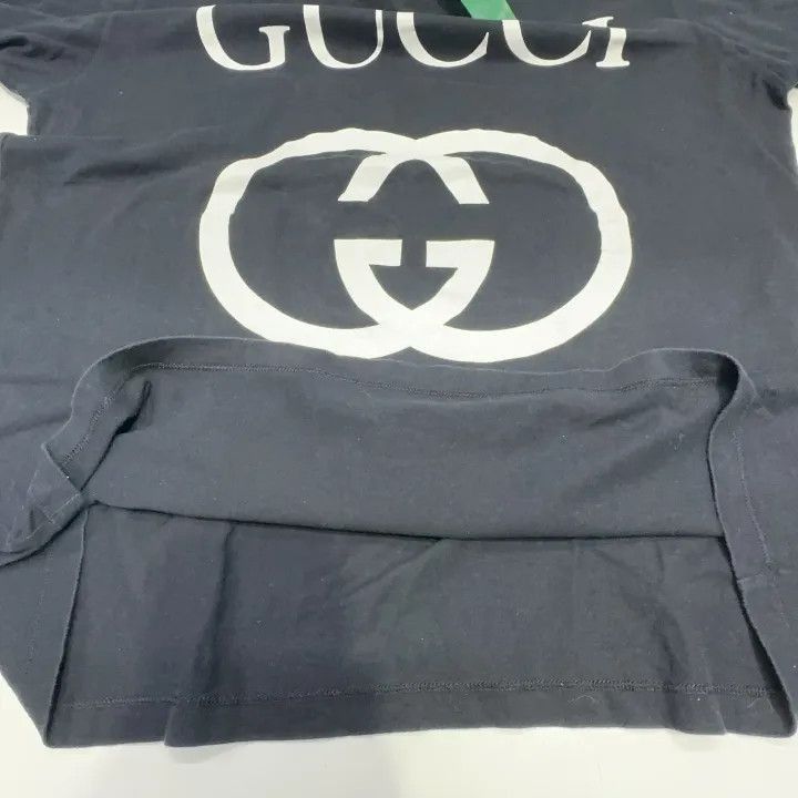 Gucci Gucci Gucci Oversized Logo Short Sleeve T-Shirt -2506 Size US XXL / EU 58 / 5 - 8 Thumbnail