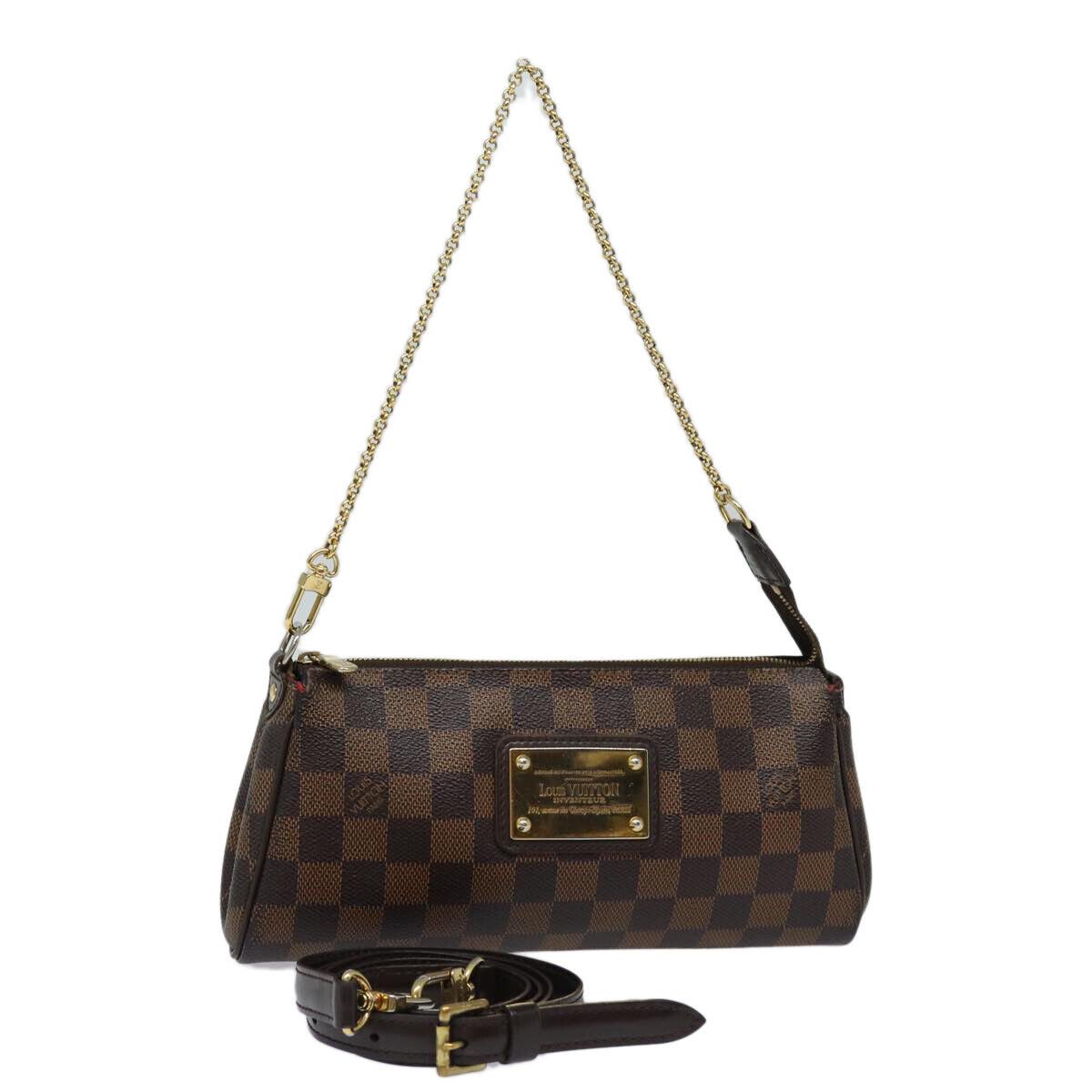 Louis Vuitton LOUIS VUITTON Damier Ebene Eva Shoulder Bag Size ONE SIZE - 1 Thumbnail
