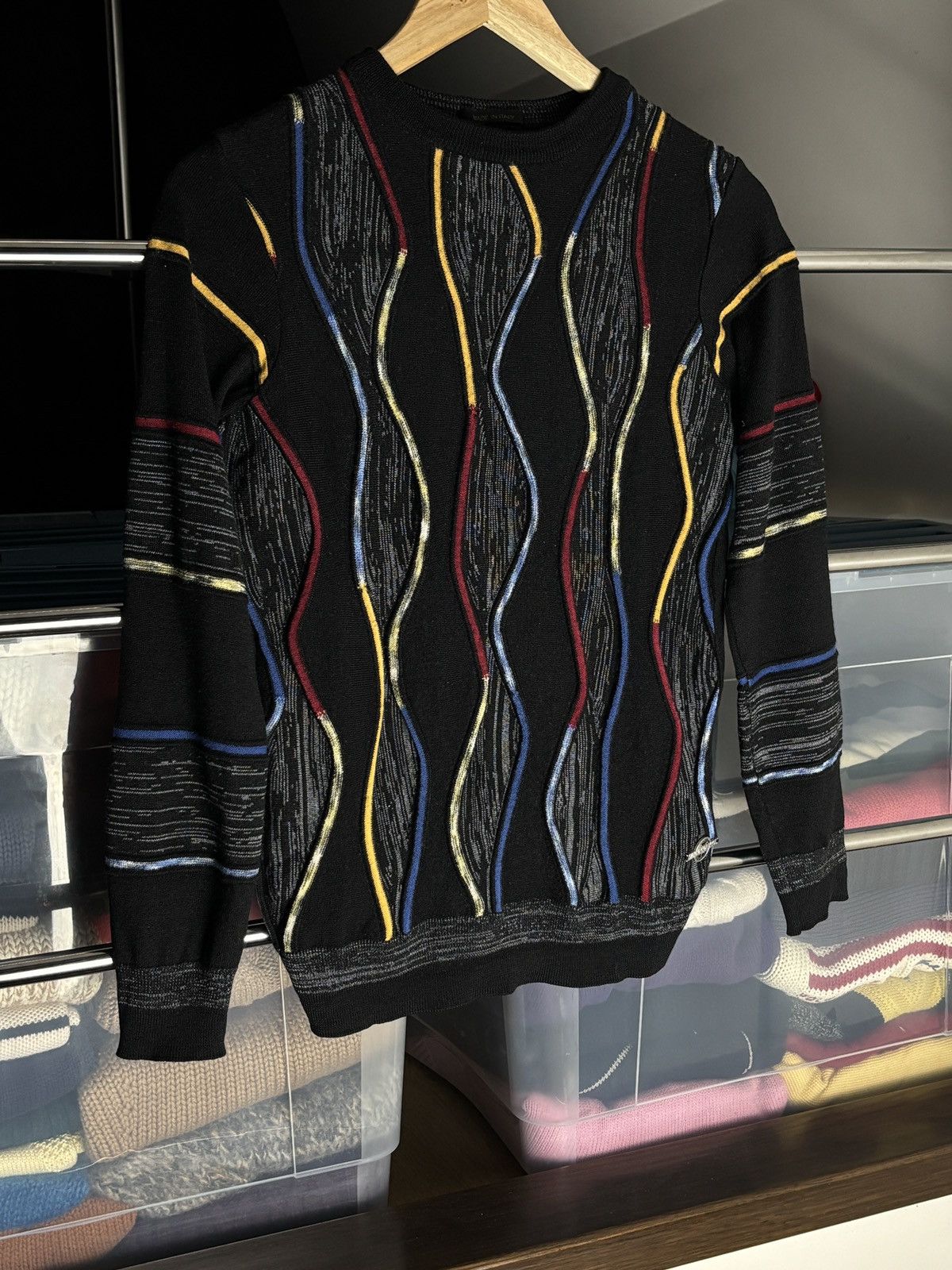 Carlo Colucci Carlo Colucci Vintage Avant Garde Coogi Style Sweater Size XS / US 0-2 / IT 36-38 - 2 Thumbnail