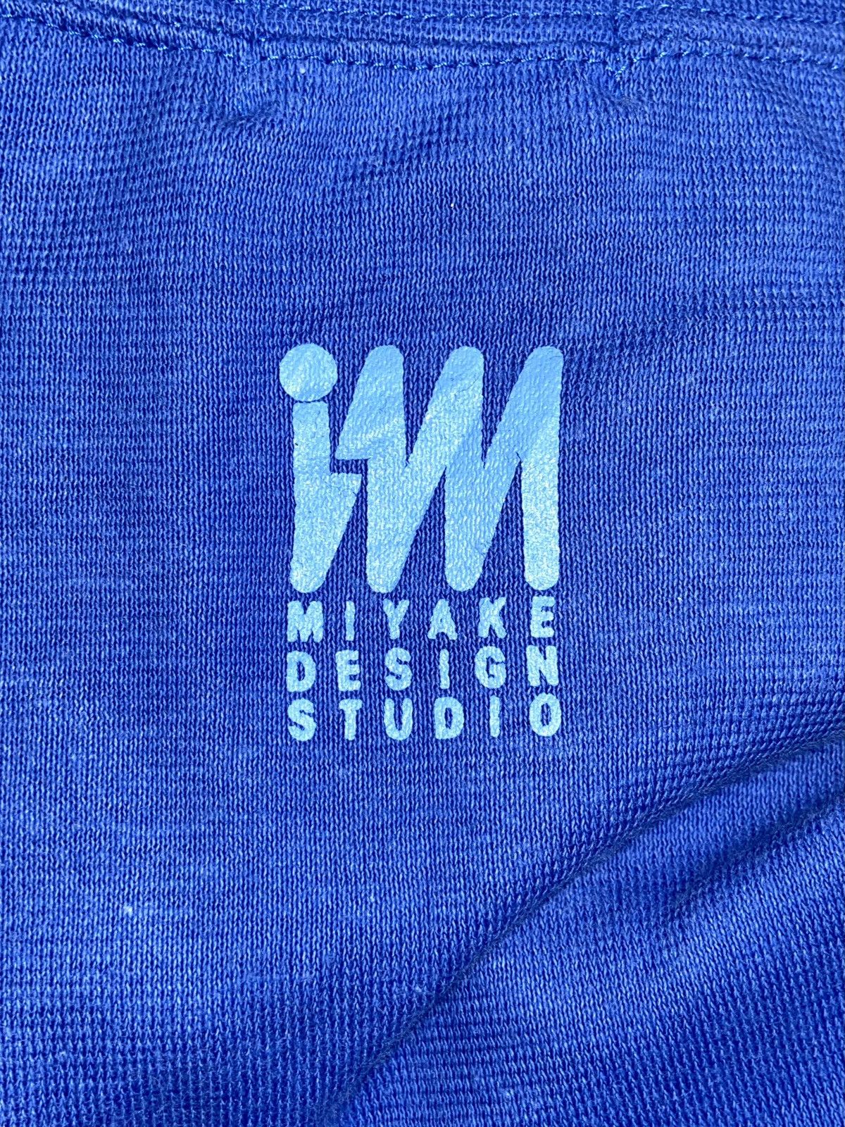 Issey Miyake IM MIYAKE DESIGN STUDIO Blue Long Sleeve T-shirt Size US L / EU 52-54 / 3 - 12 Thumbnail