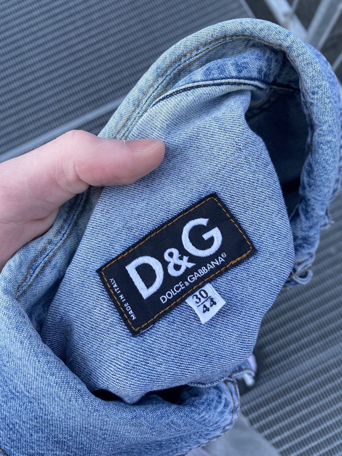 Dolce & Gabbana Dolce Gabbana Vintage Jeans Jacket Y2k Luxuary Size XS / US 0-2 / IT 36-38 - 6 Thumbnail