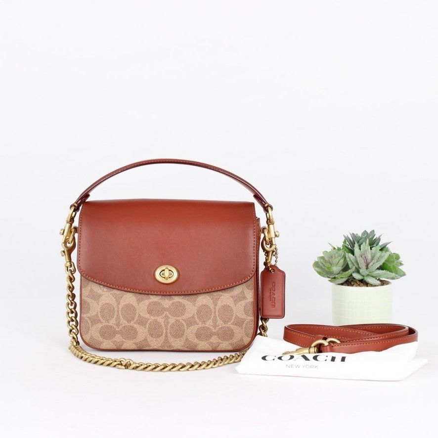 Coach Coach Cassie Crossbody Bag 19 In Signature Canvas Size ONE SIZE - 6 Thumbnail