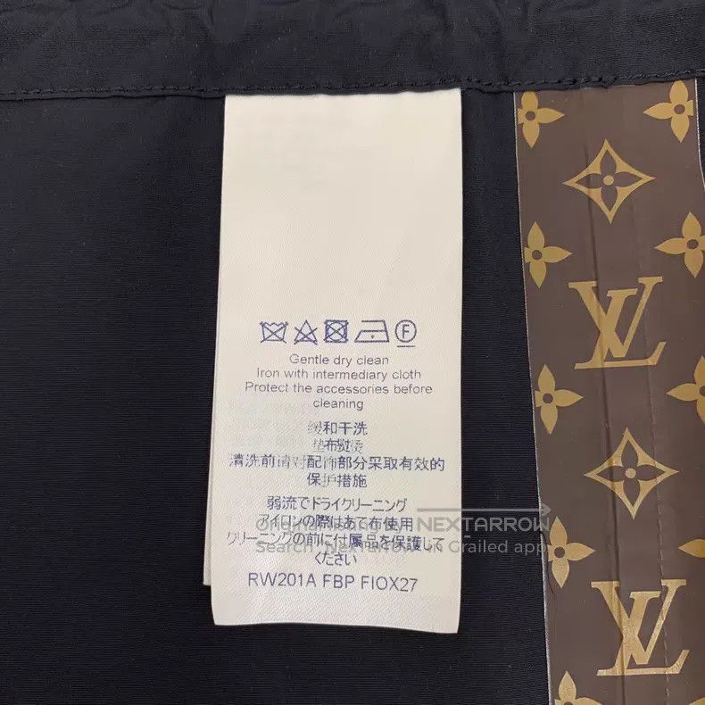 Louis Vuitton Louis Vuitton Black logo presbyopic patchwork cotton hoode Size XXS / US 00 / IT 34 - 7 Thumbnail